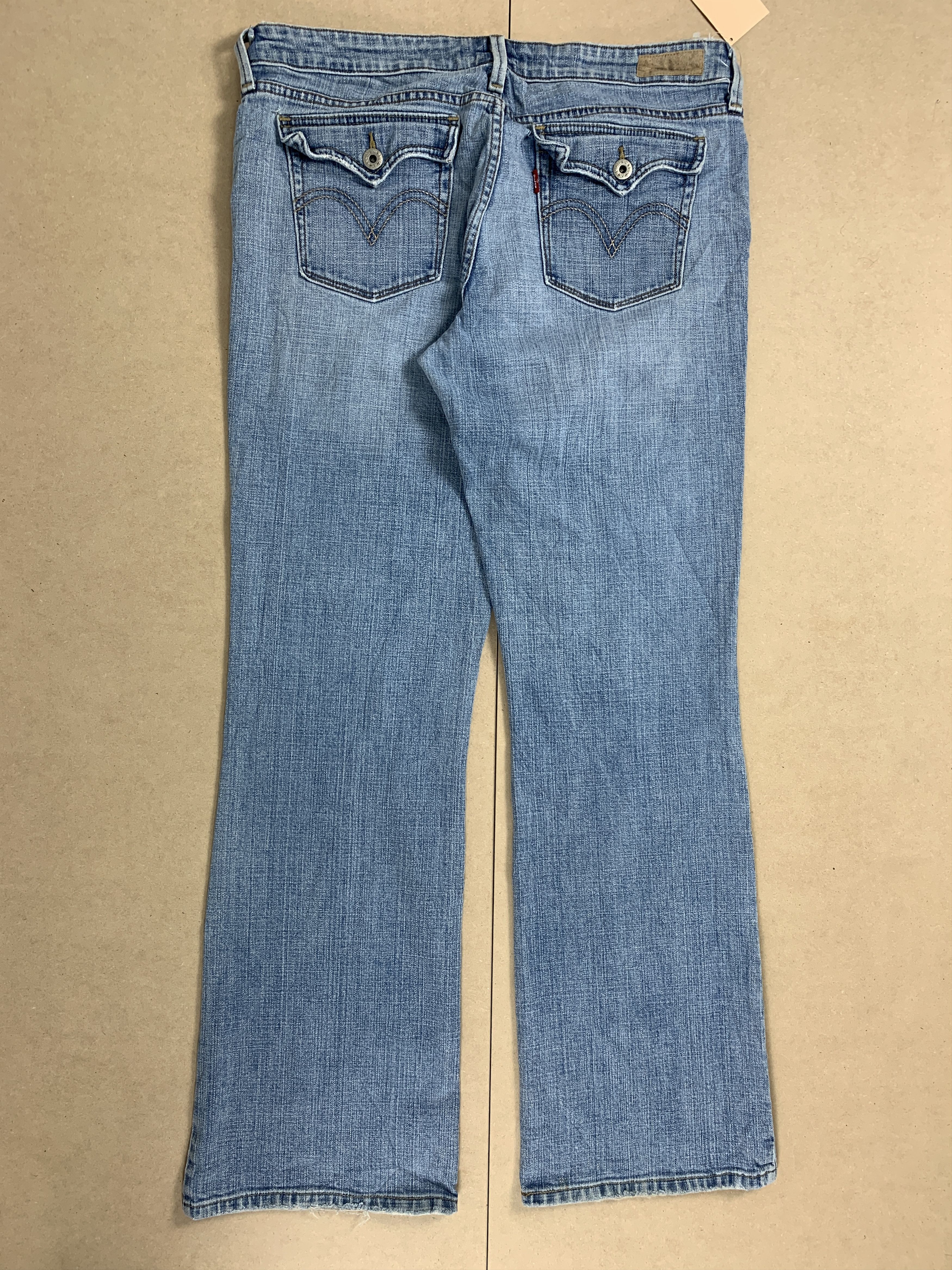 Levi's Vintage Levi's 545 Low Boot Cut Vintage Blue Size 32" / US 10 / IT 46 - 4 Thumbnail