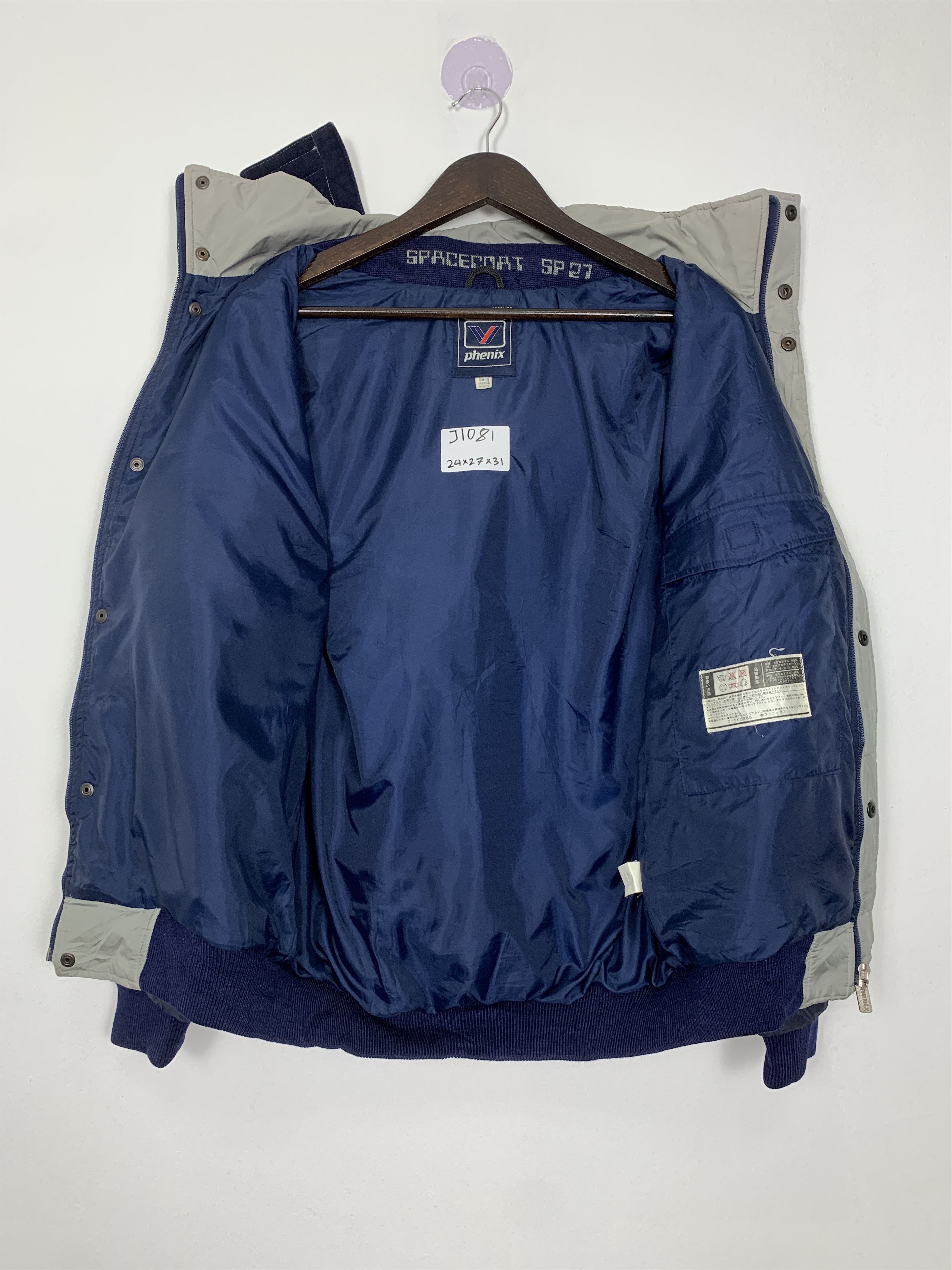 Phenix Vintage PHENIX Zip Up Hoodie Multi Pocket Jacket J1081 Size US M / EU 48-50 / 2 - 10 Thumbnail