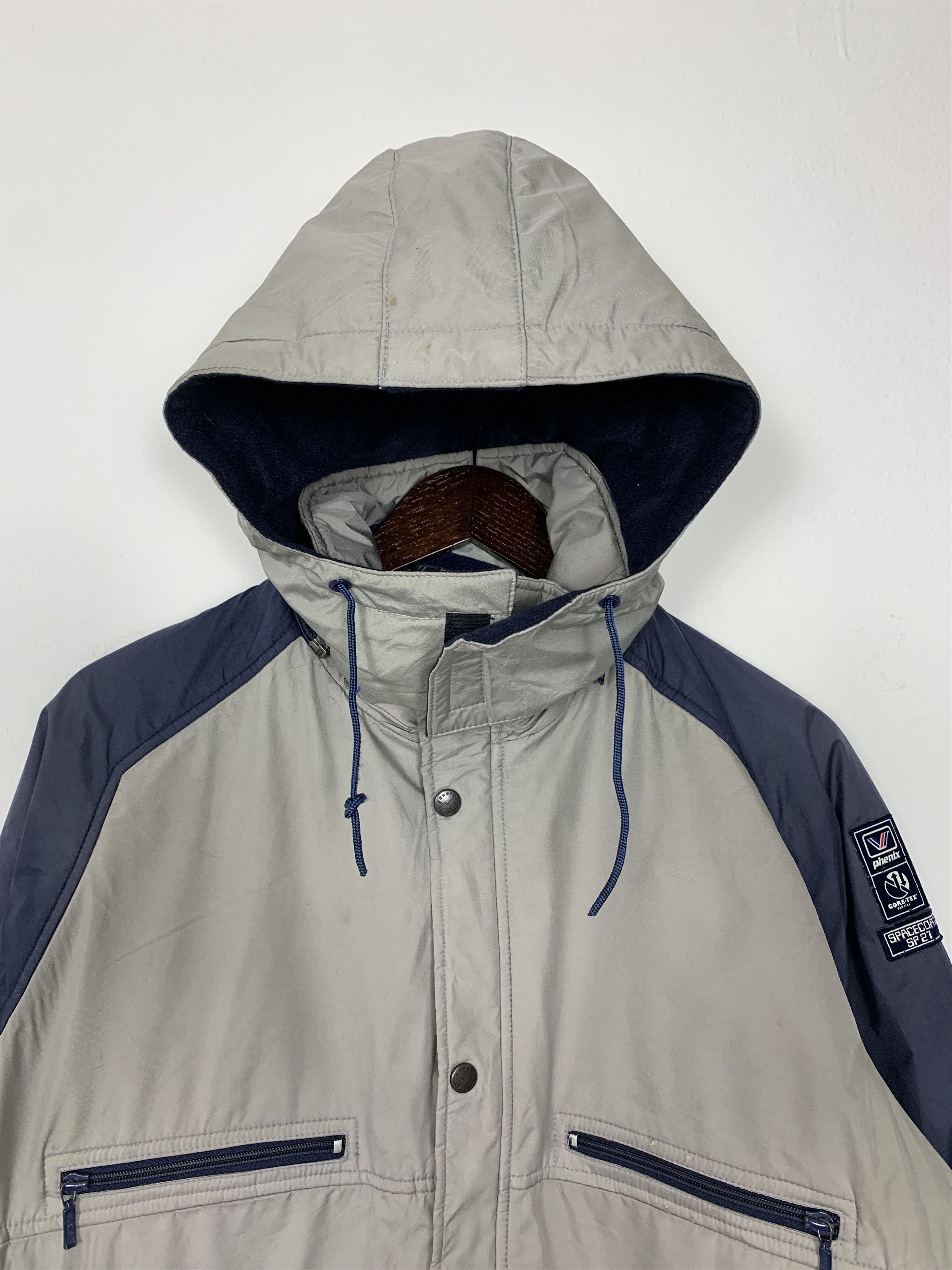 Phenix Vintage PHENIX Zip Up Hoodie Multi Pocket Jacket J1081 Size US M / EU 48-50 / 2 - 2 Thumbnail
