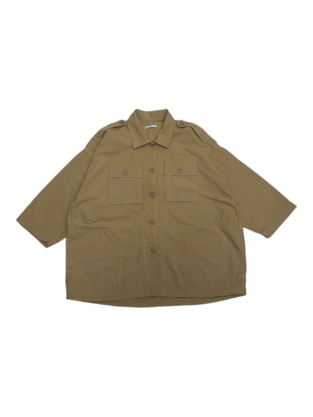 Kapital ARCHIVE GAP KHAKI MULTI POCKET HANTEN OVERSIZED BUTTON SHIRT Size US L / EU 52-54 / 3 - 2 Thumbnail
