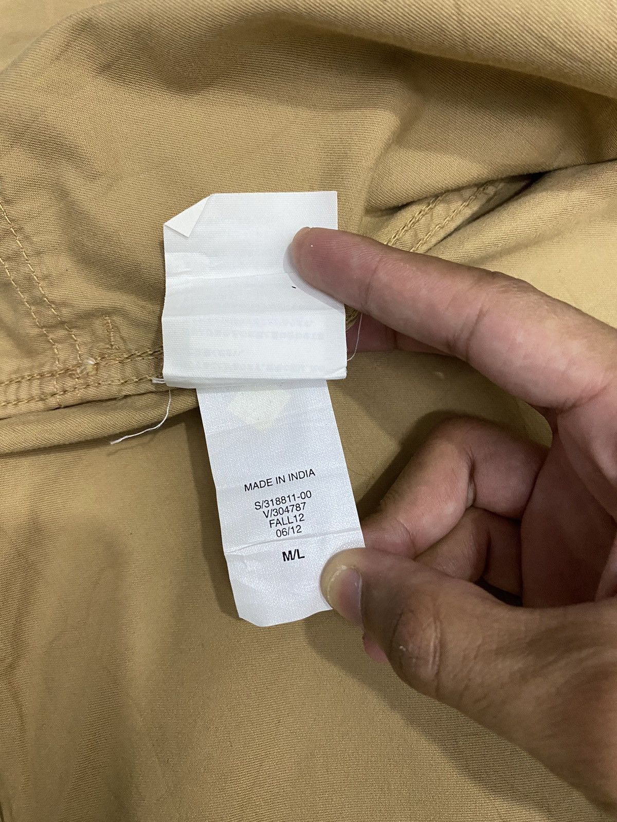 Kapital ARCHIVE GAP KHAKI MULTI POCKET HANTEN OVERSIZED BUTTON SHIRT Size US L / EU 52-54 / 3 - 12 Thumbnail