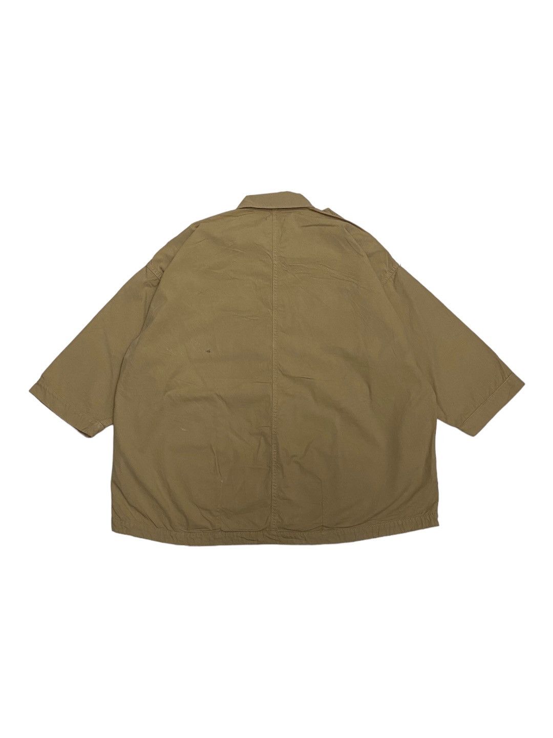 Kapital ARCHIVE GAP KHAKI MULTI POCKET HANTEN OVERSIZED BUTTON SHIRT Size US L / EU 52-54 / 3 - 3 Thumbnail
