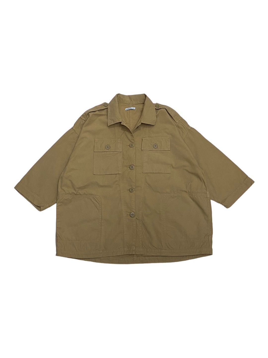 Kapital ARCHIVE GAP KHAKI MULTI POCKET HANTEN OVERSIZED BUTTON SHIRT Size US L / EU 52-54 / 3 - 1 Thumbnail