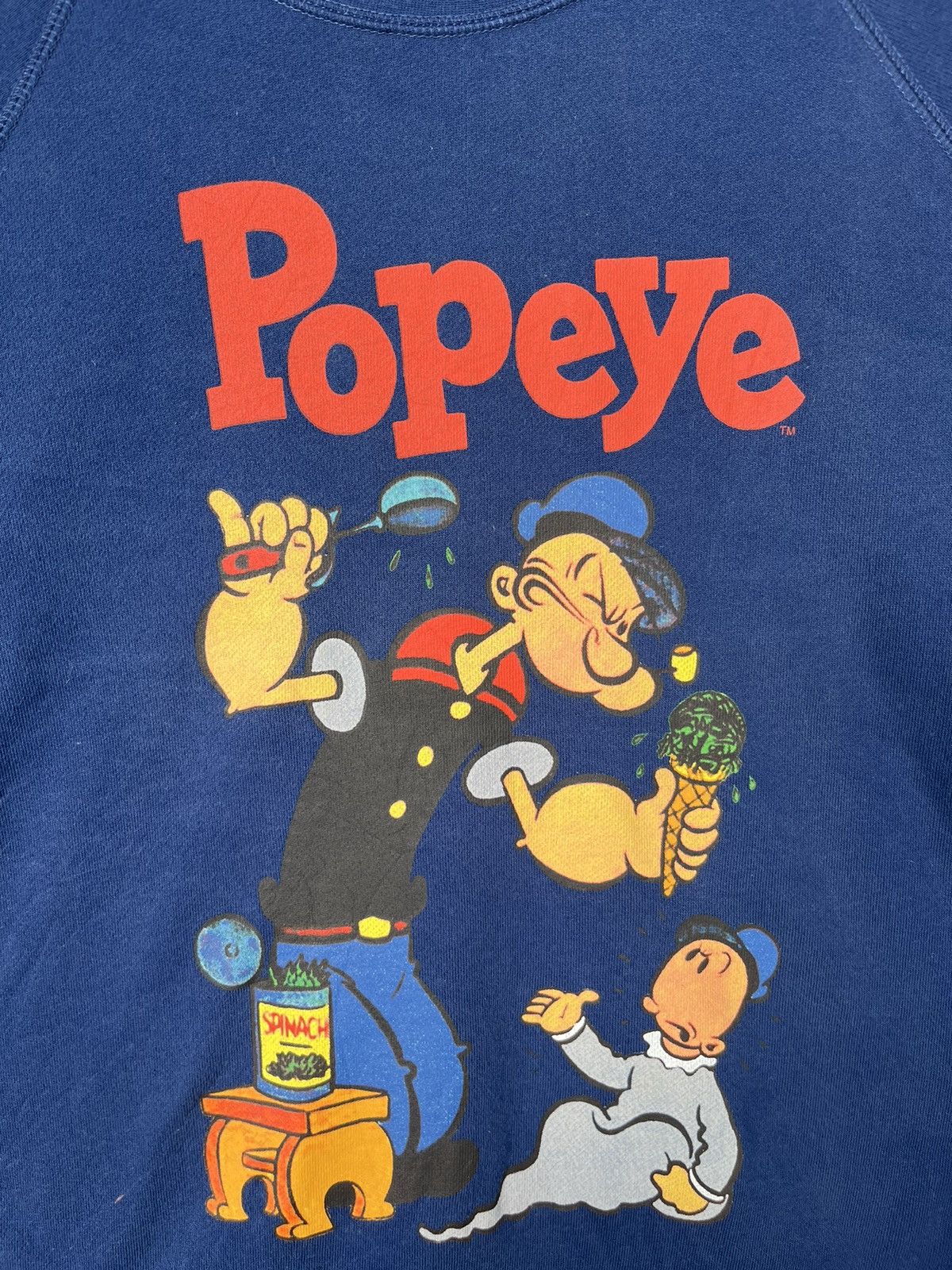 Cartoon Network Uniqlo x Popeye The Sailorman Sweatshirt Size L / US 10 / IT 46 - 3 Thumbnail