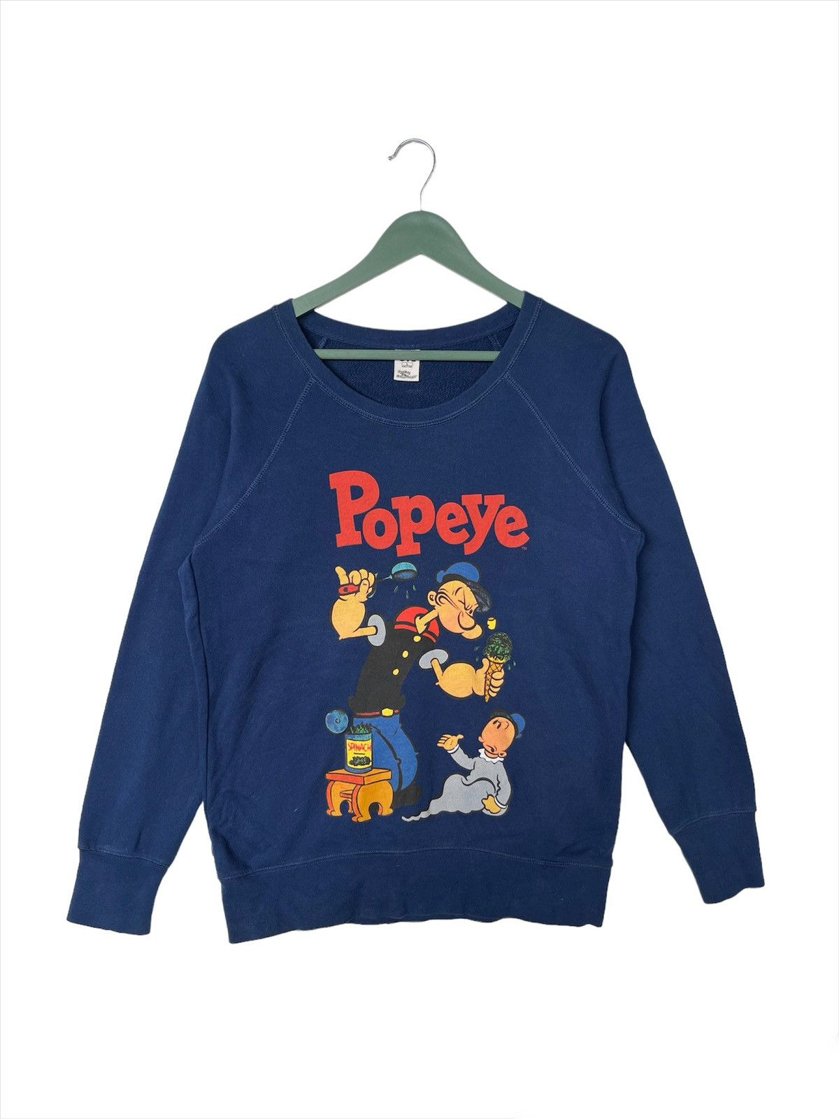 Cartoon Network Uniqlo x Popeye The Sailorman Sweatshirt Size L / US 10 / IT 46 - 1 Thumbnail