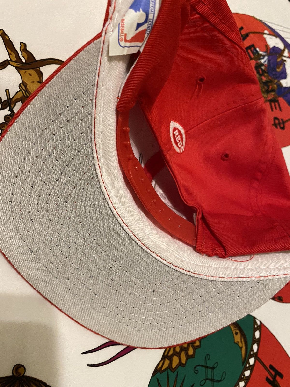 American Needle Vintage 90s Cincinnati Reds SnapBack Size ONE SIZE - 3 Thumbnail