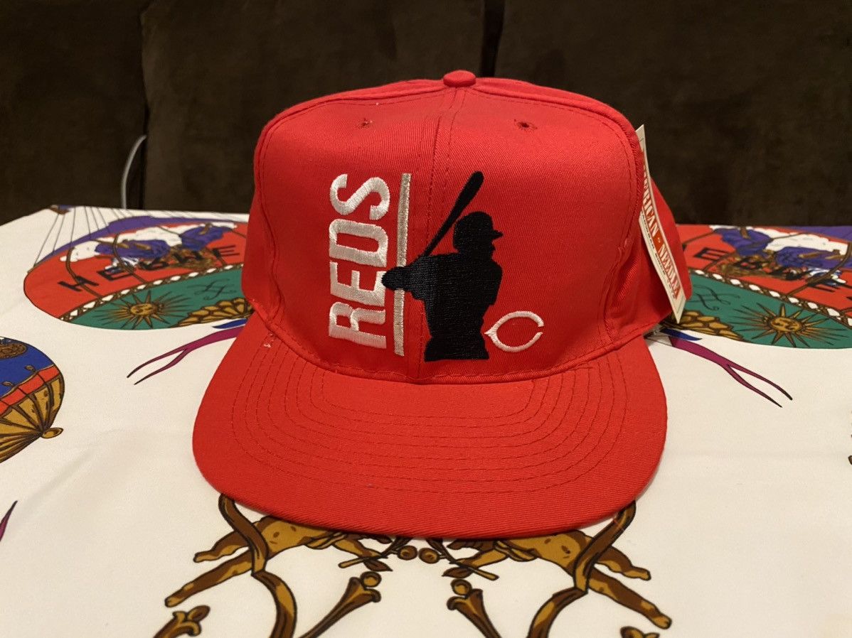 American Needle Vintage 90s Cincinnati Reds SnapBack Size ONE SIZE - 1 Thumbnail