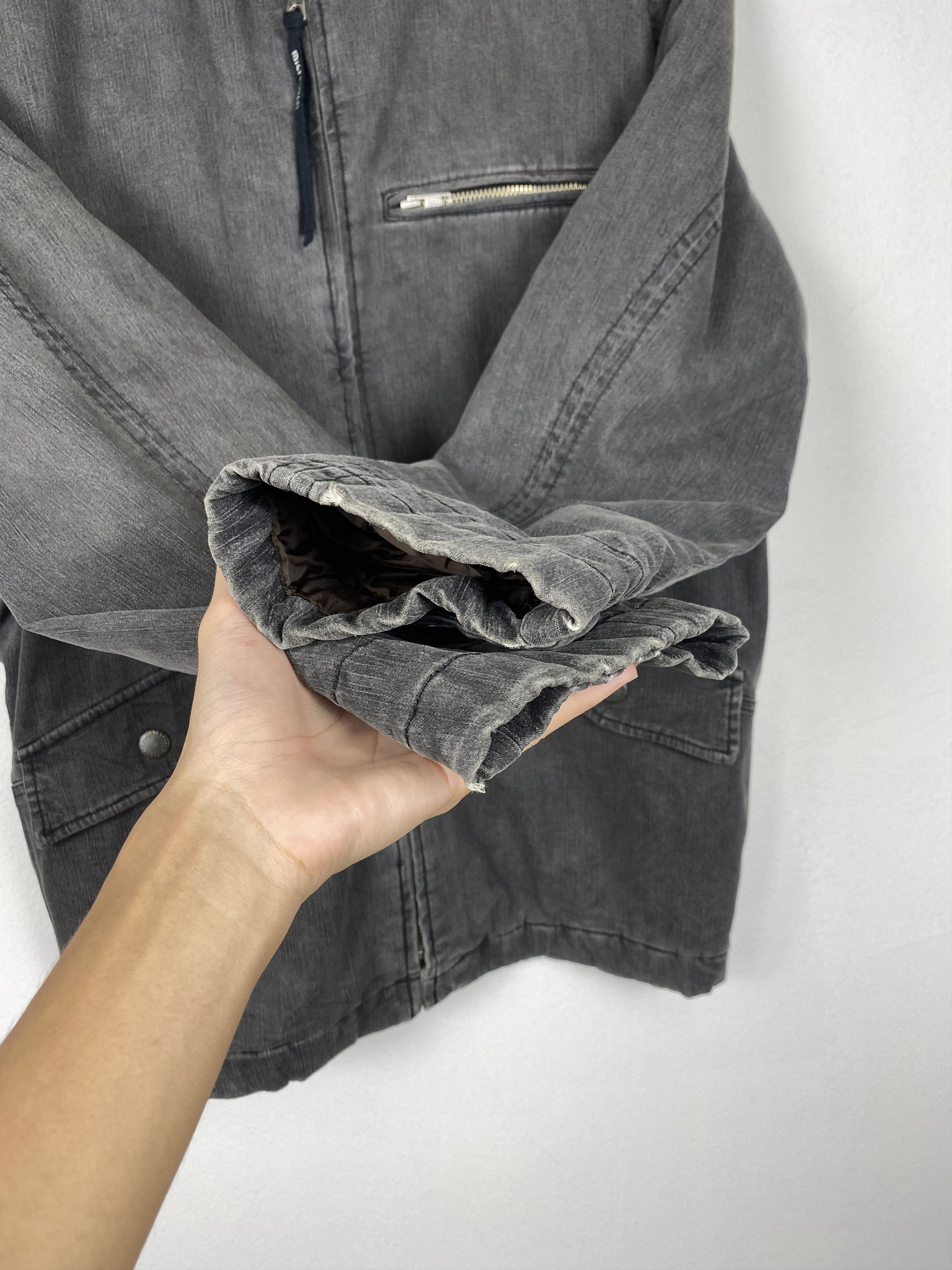 Japanese Brand Vintage MICHELOTTI Sunfaded Fleece Lining Jacket J1134 Size US S / EU 44-46 / 1 - 5 Thumbnail