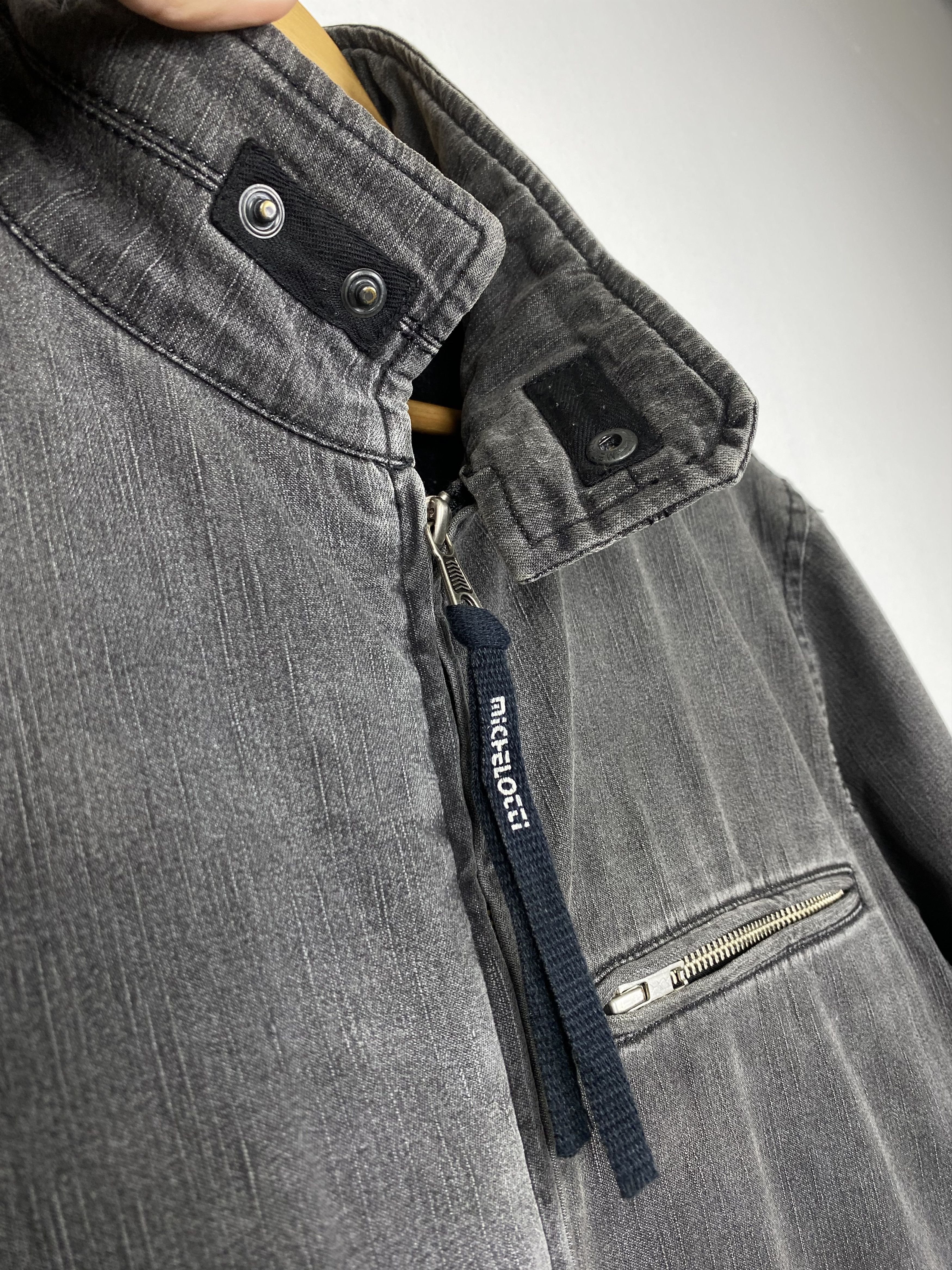 Japanese Brand Vintage MICHELOTTI Sunfaded Fleece Lining Jacket J1134 Size US S / EU 44-46 / 1 - 4 Thumbnail