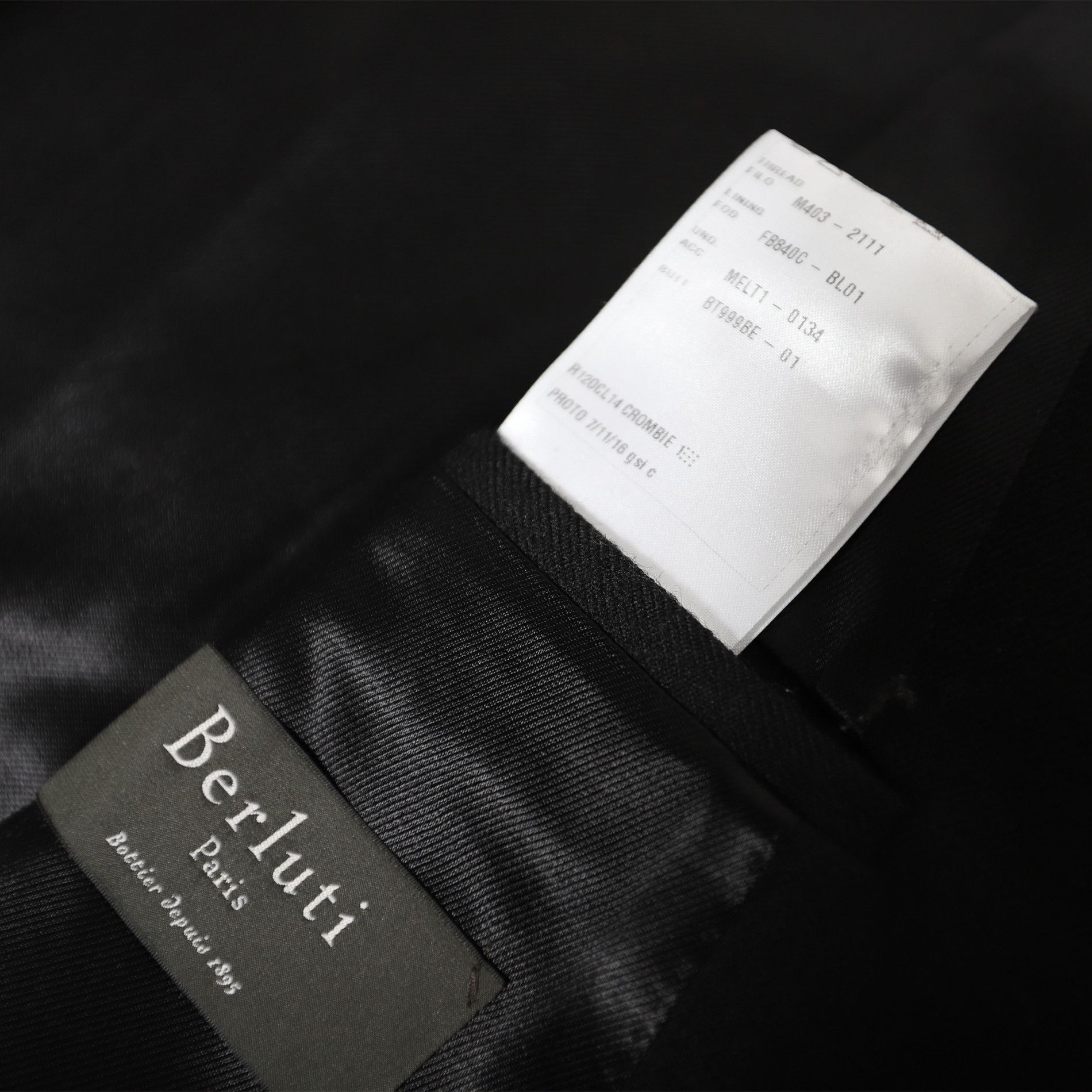 Berluti × Haider Ackermann by Haider Ackermann FW17 Black Wool Coat Size US M / EU 48-50 / 2 - 4 Thumbnail