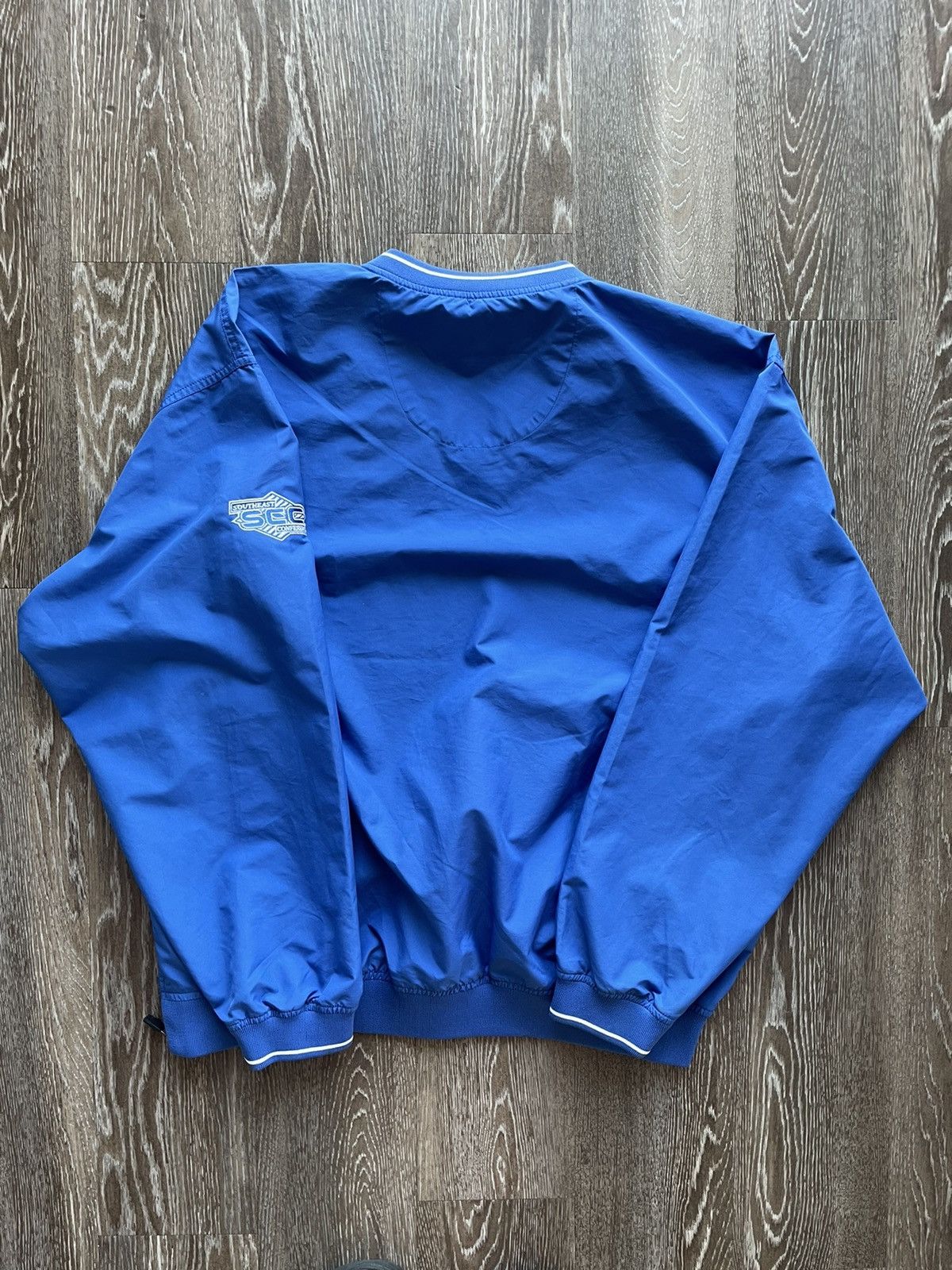 Nike Vintage 90s Nike Center Swoosh Football Pullover Windbreaker Size US XL / EU 56 / 4 - 9 Thumbnail
