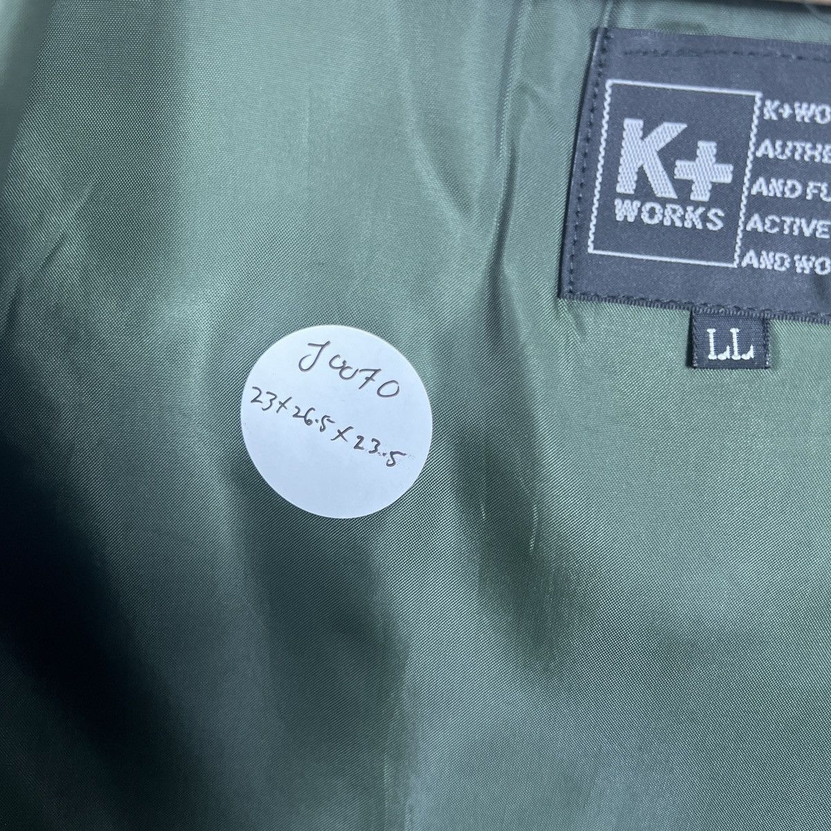 Vintage Vintage K+Works Bomber Jacket J0070 Size US XL / EU 56 / 4 - 10 Thumbnail