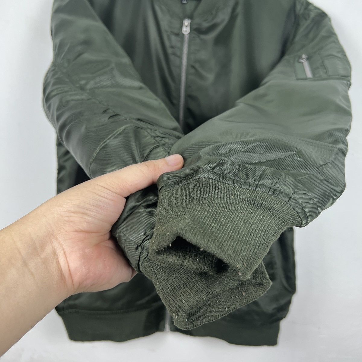 Vintage Vintage K+Works Bomber Jacket J0070 Size US XL / EU 56 / 4 - 4 Thumbnail
