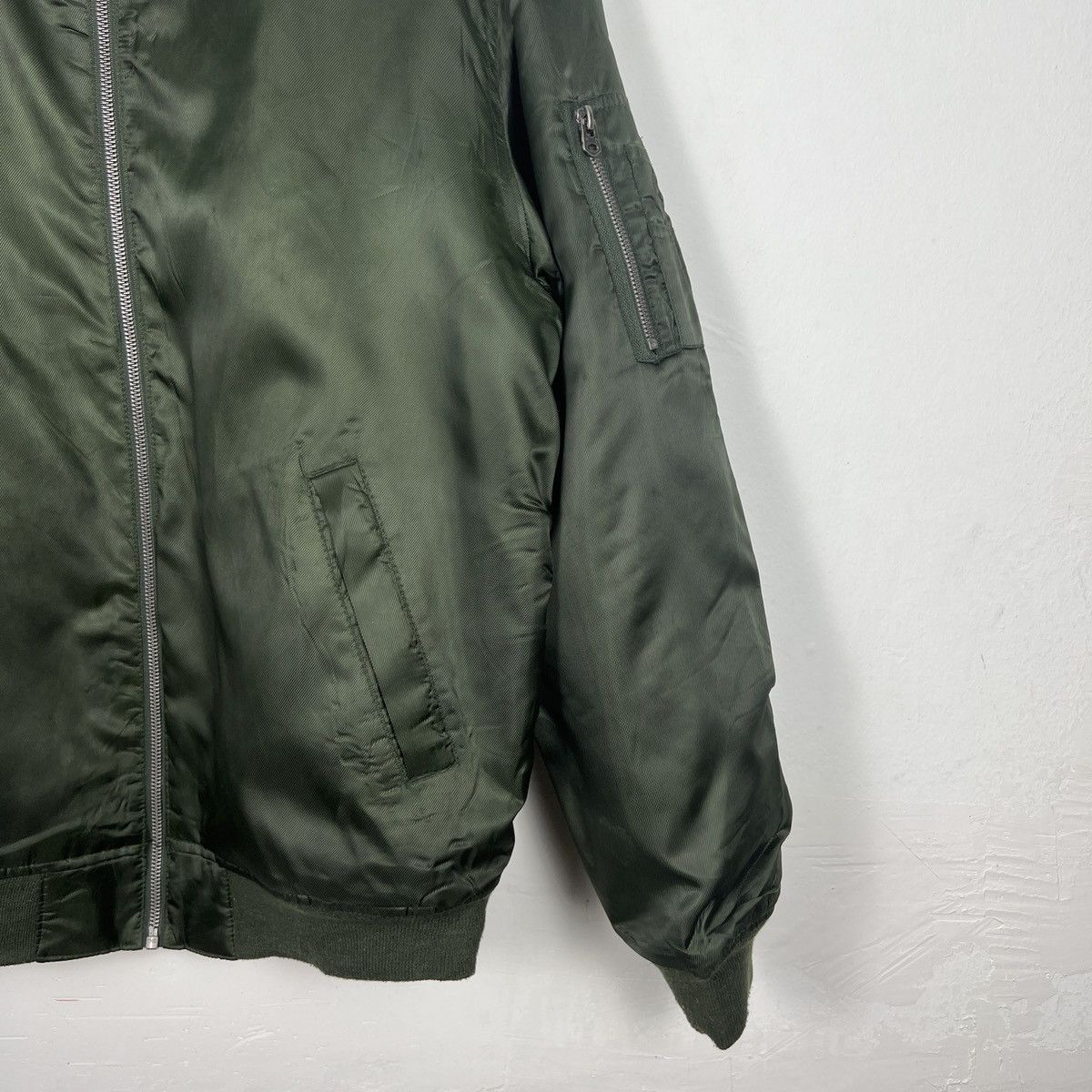 Vintage Vintage K+Works Bomber Jacket J0070 Size US XL / EU 56 / 4 - 3 Thumbnail