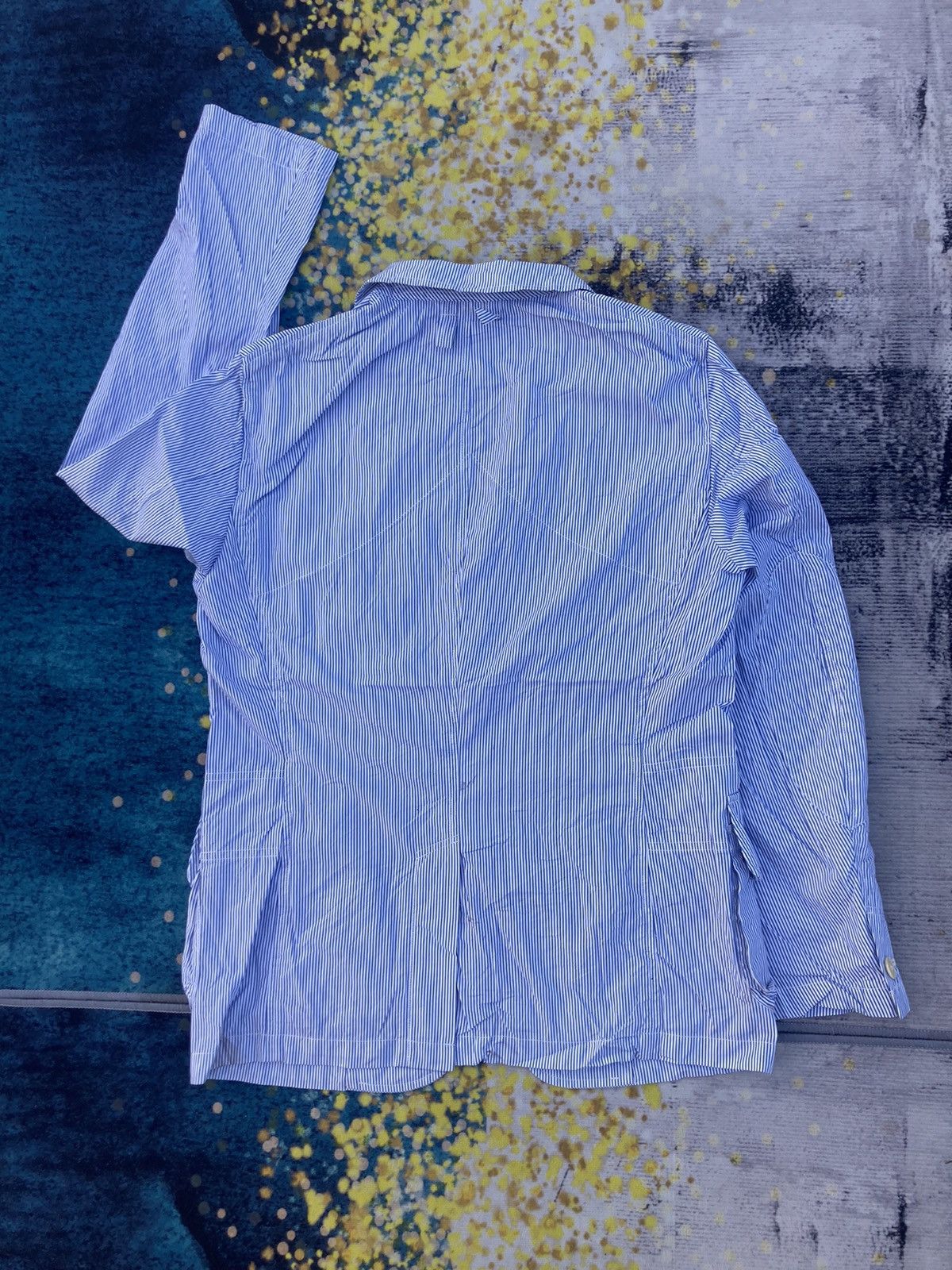Jil Sander × Uniqlo JIL SANDER x UNIQLO STRIPES JACKET Size US L / EU 52-54 / 3 - 2 Thumbnail