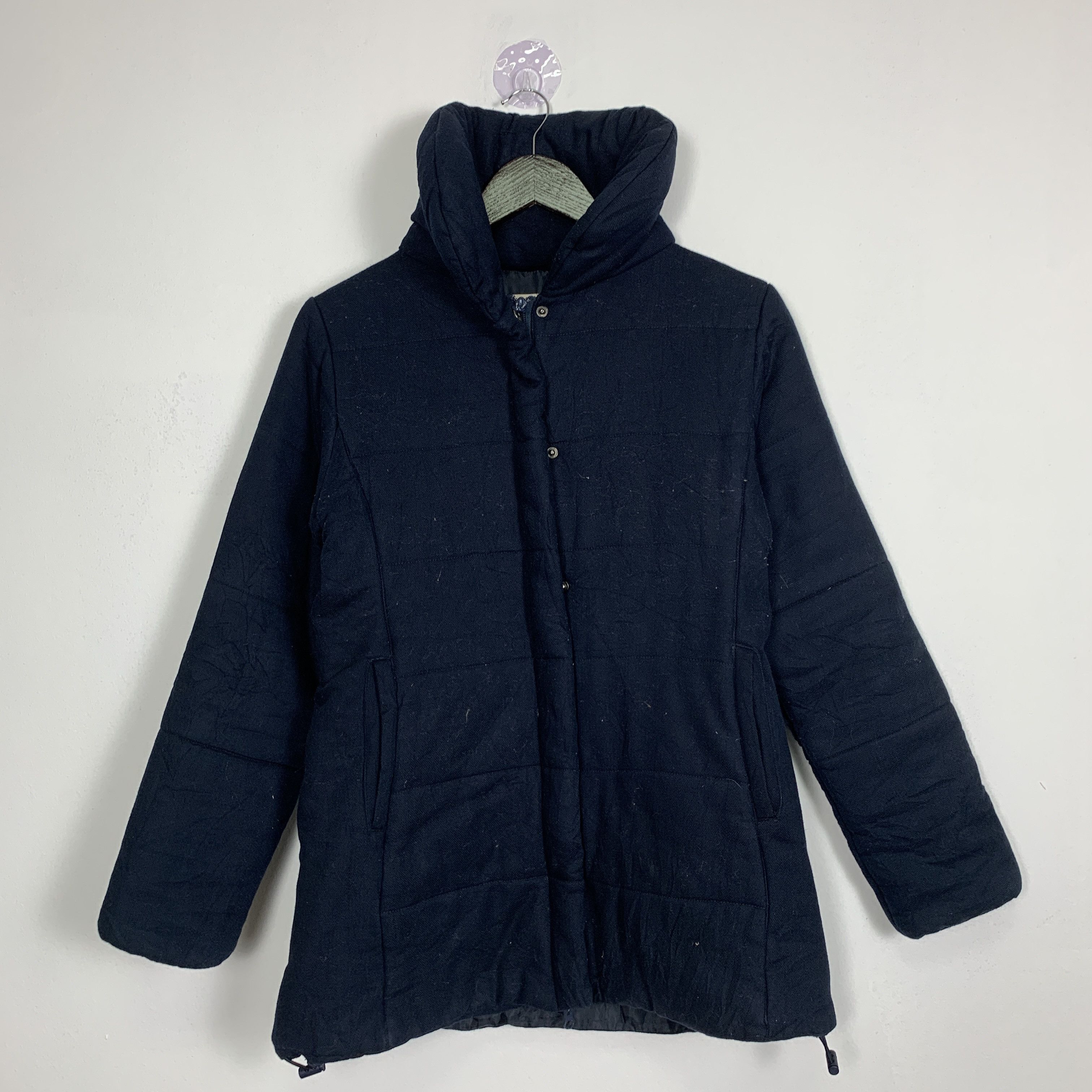 Champion Vintage CHAMPION Puffer Fleece Zip Up Jacket J0826 Size S / US 4 / IT 40 - 1 Thumbnail
