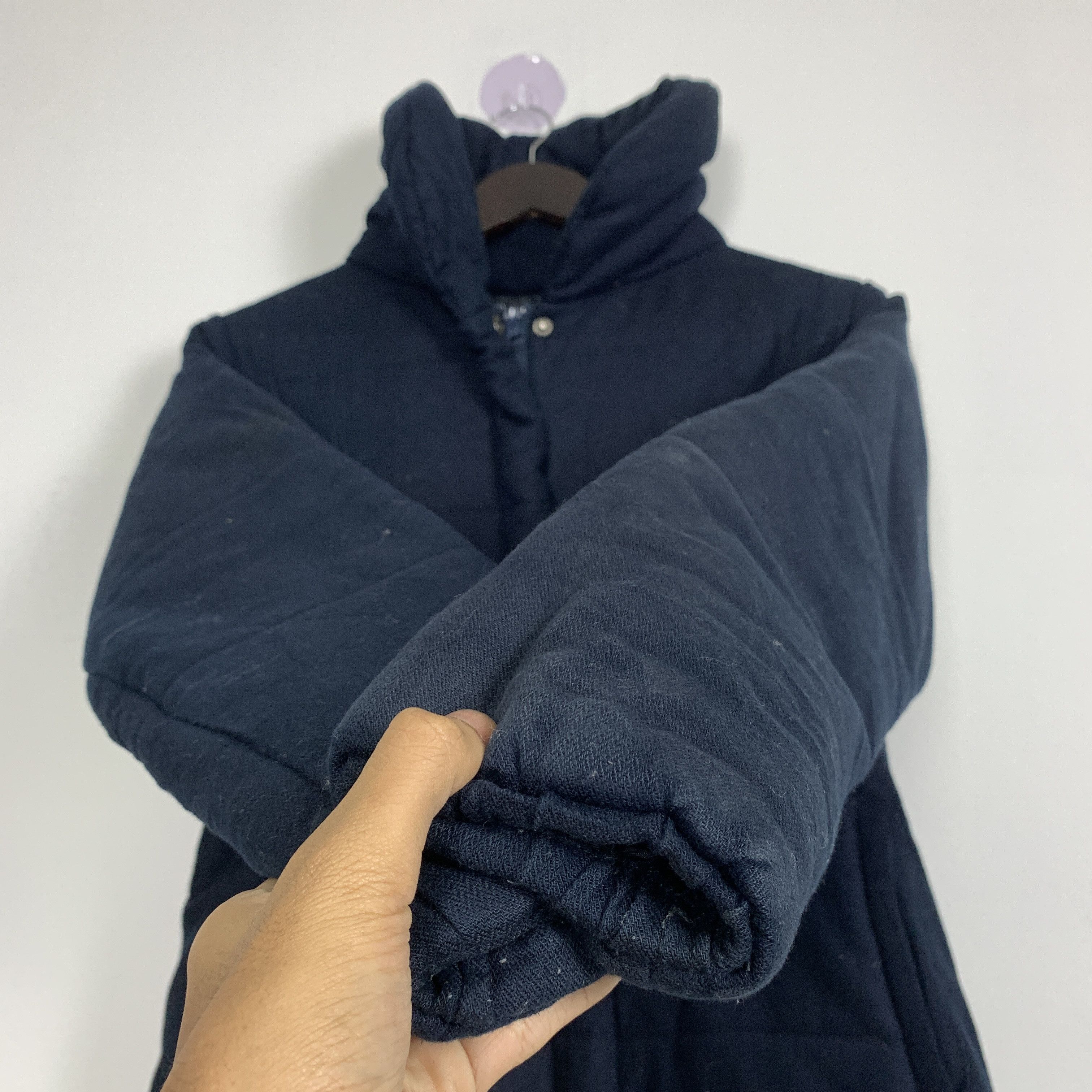 Champion Vintage CHAMPION Puffer Fleece Zip Up Jacket J0826 Size S / US 4 / IT 40 - 6 Thumbnail