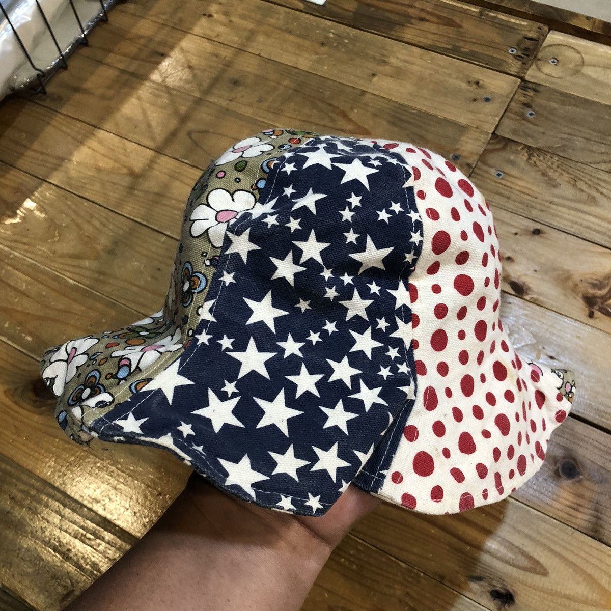 Hysteric Glamour × Vintage Rare Vintage 90s Hysteric Glamour Bucket Hat Size ONE SIZE - 4 Thumbnail
