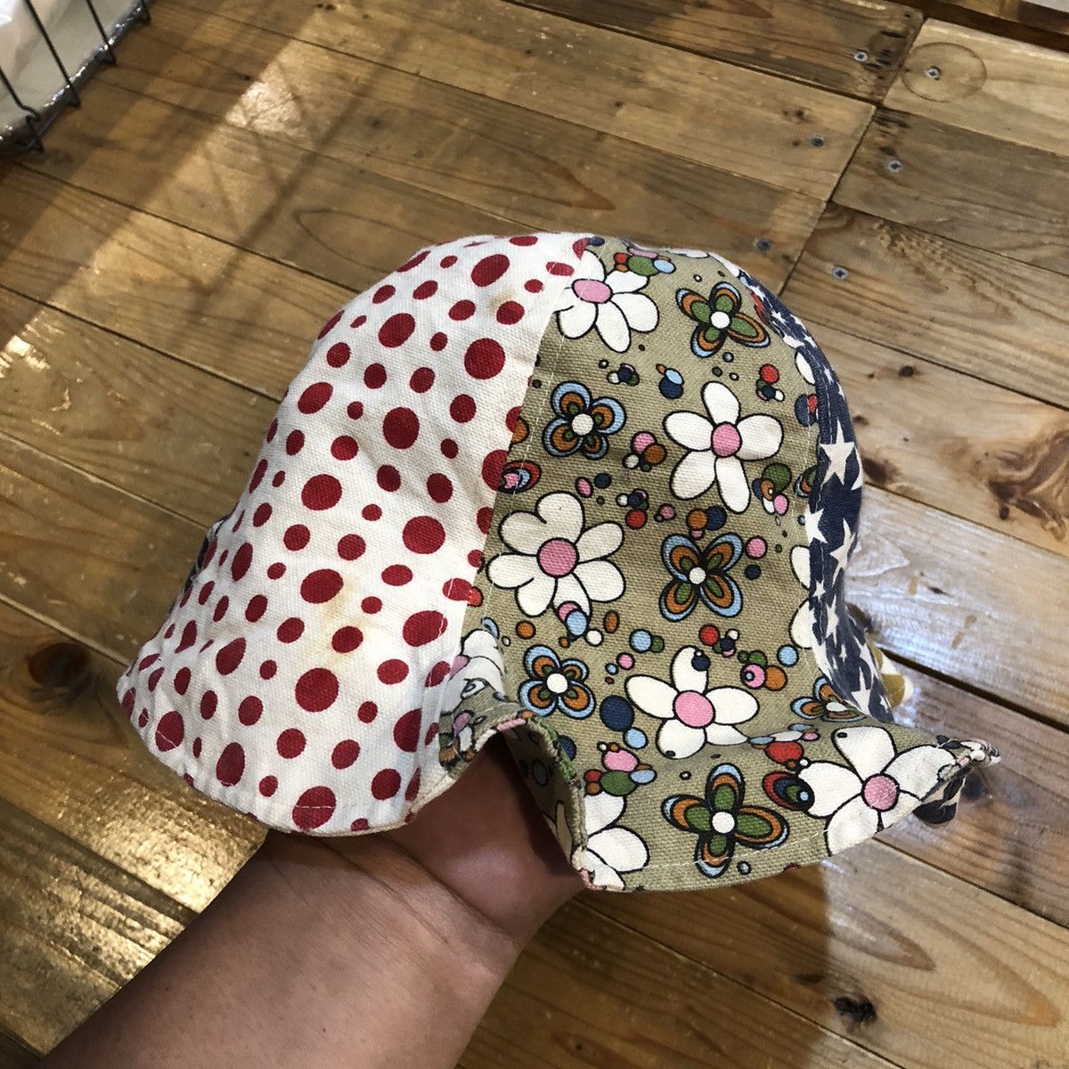 Hysteric Glamour × Vintage Rare Vintage 90s Hysteric Glamour Bucket Hat Size ONE SIZE - 3 Thumbnail