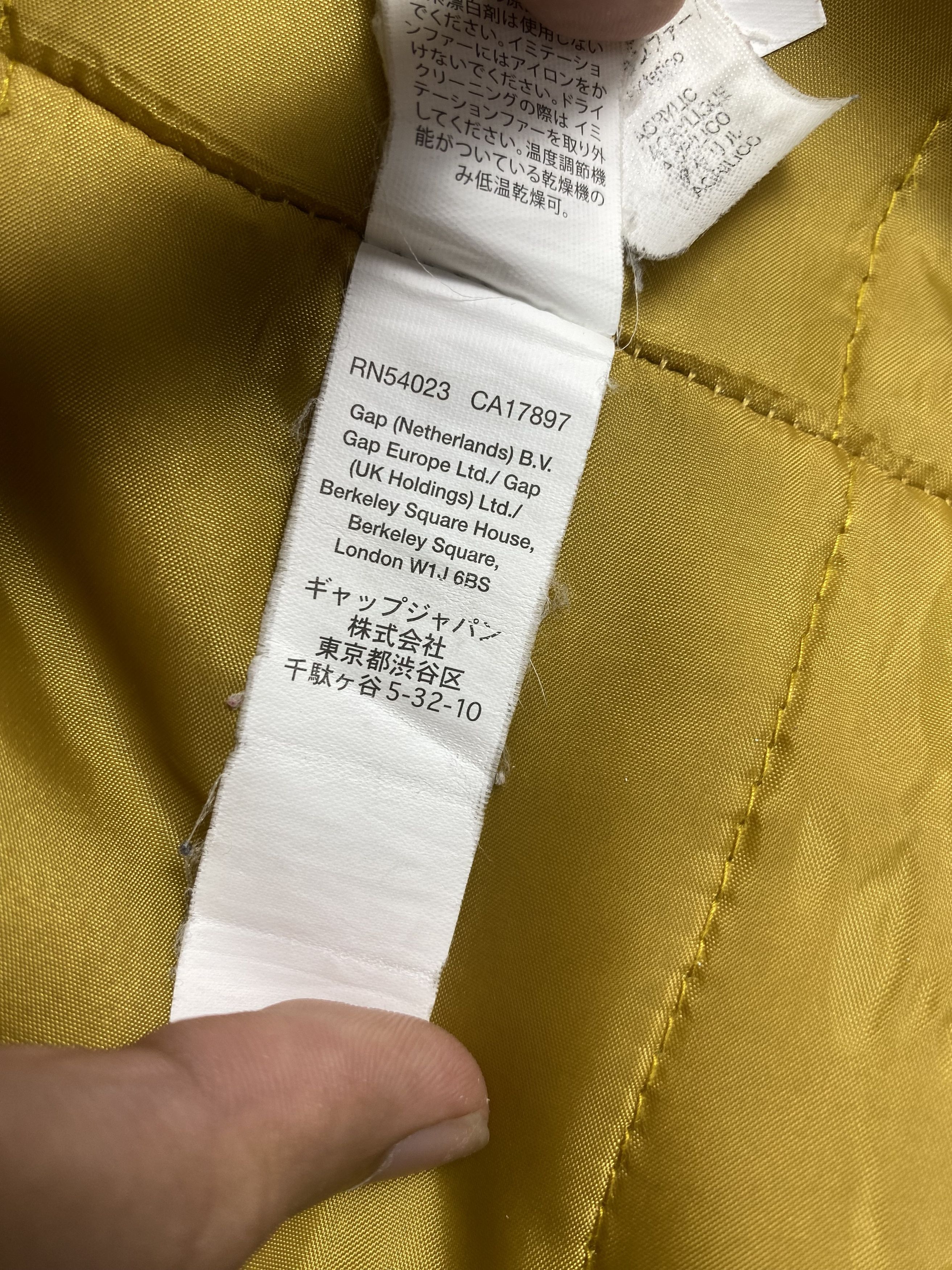 Gap Vintage GAP Kids Quilted Lining Hoodie Jacket J1129 Size US S / EU 44-46 / 1 - 12 Thumbnail