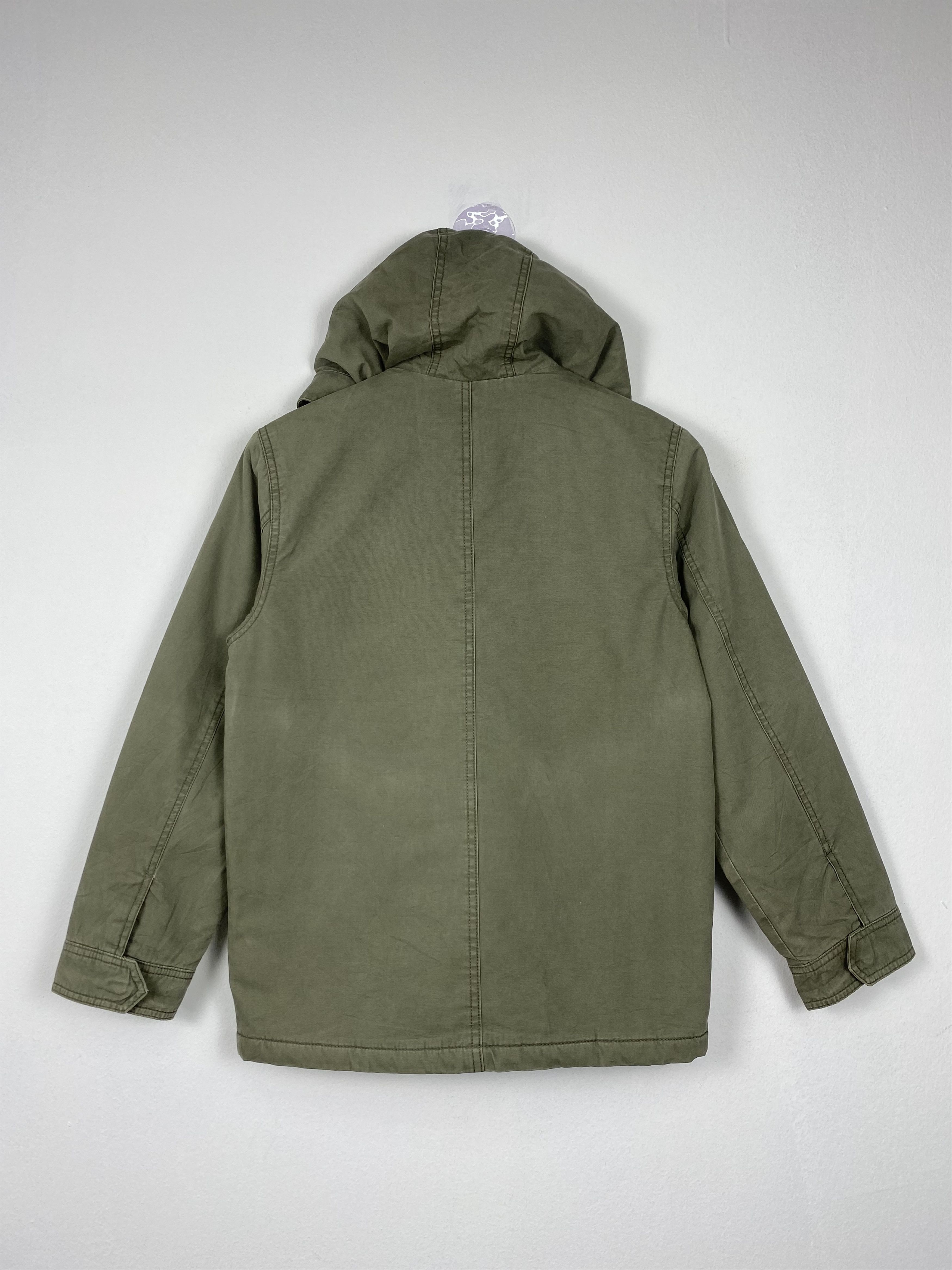 Gap Vintage GAP Kids Quilted Lining Hoodie Jacket J1129 Size US S / EU 44-46 / 1 - 6 Thumbnail
