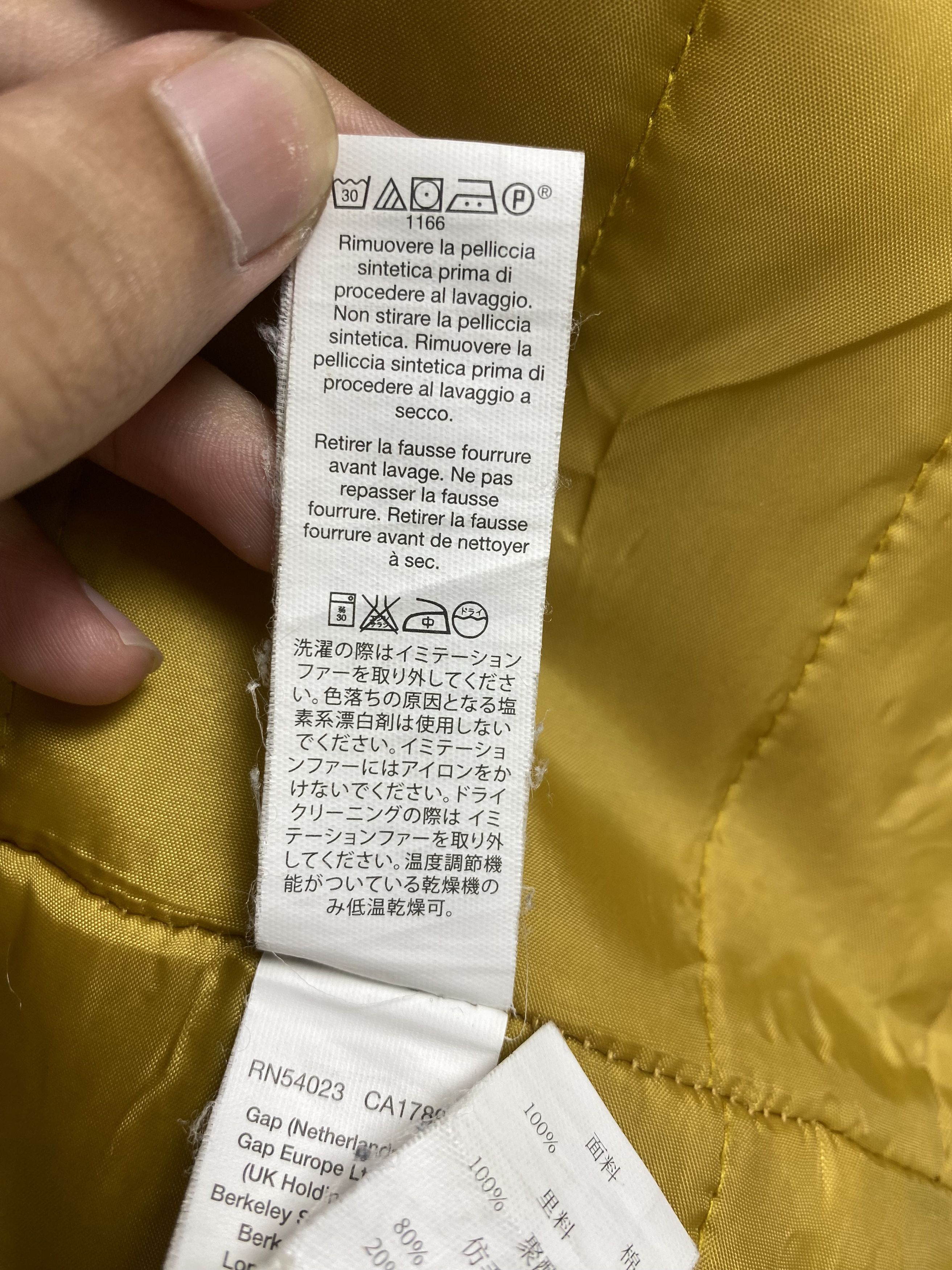Gap Vintage GAP Kids Quilted Lining Hoodie Jacket J1129 Size US S / EU 44-46 / 1 - 11 Thumbnail