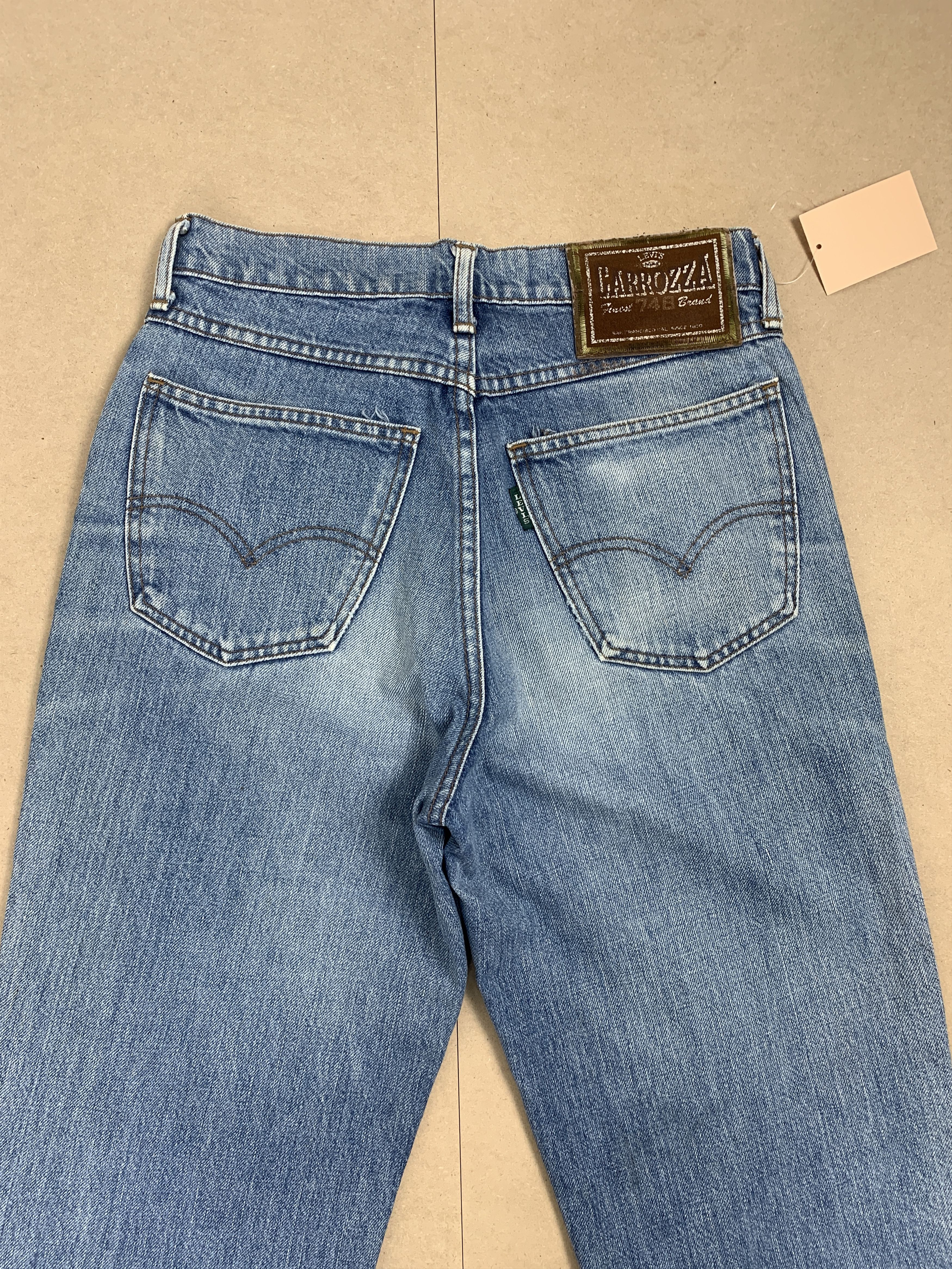 Levi's Vintage LEVI'S 748 CARROZZA Green Tag Faded Mid Wash Size US 26 / EU 42 - 6 Thumbnail