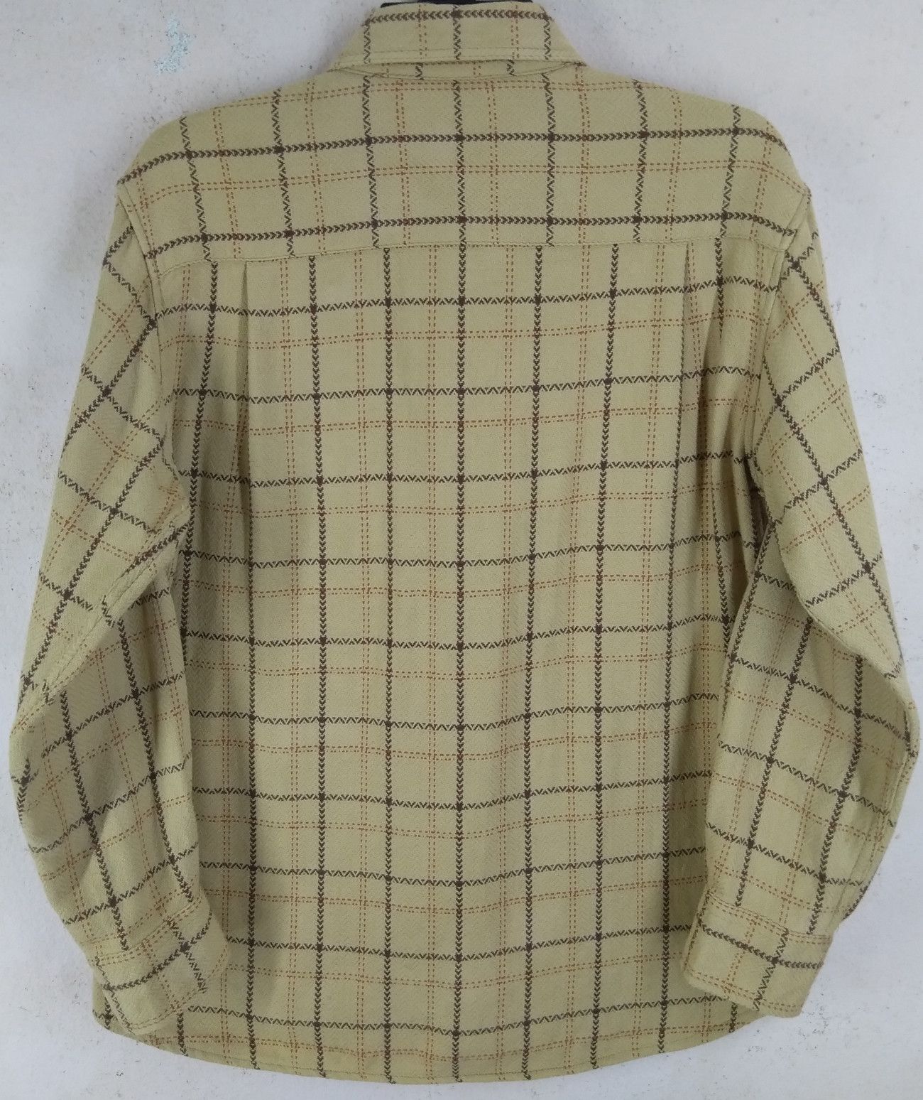 Flannel × Japanese Brand × Pringle Of Scotland PETER SCOTT Scotland Striped Plaid Flannel ButtonUp Shirt Size US M / EU 48-50 / 2 - 5 Thumbnail