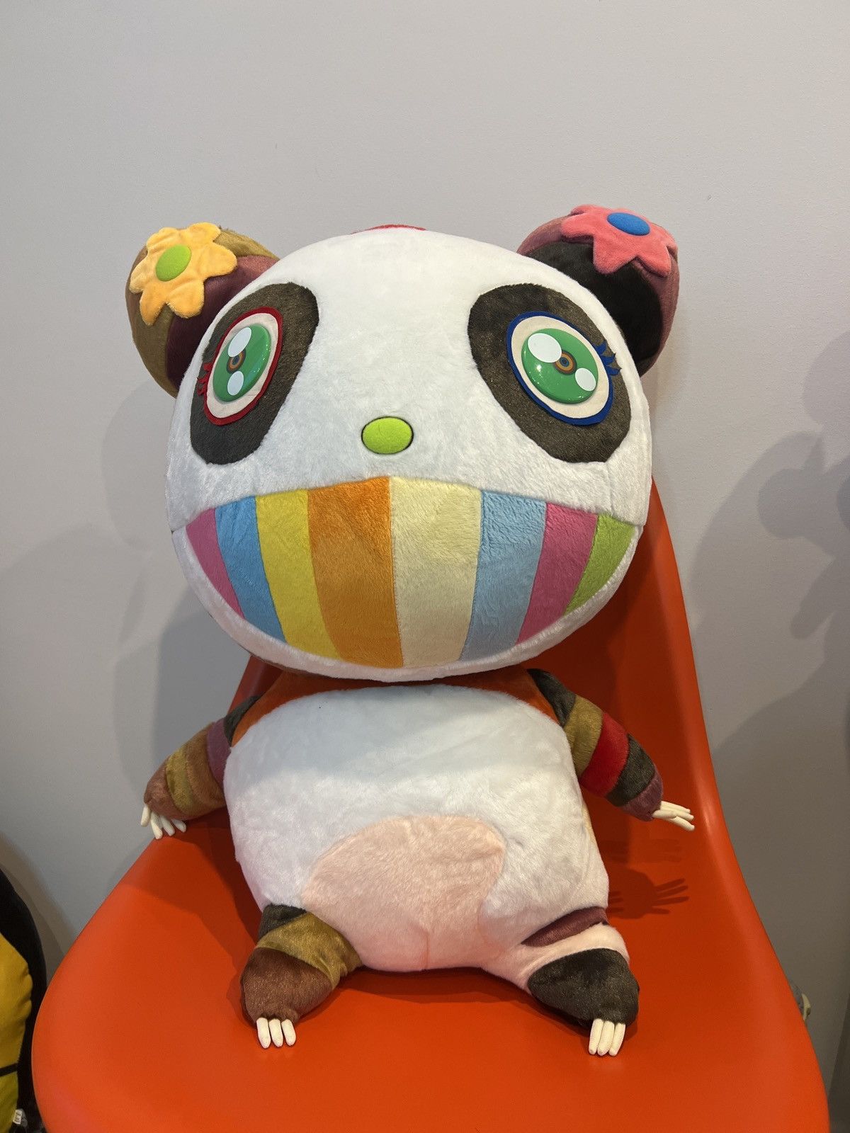 image of Takashi Murakami Rainbow Panda Cushion Plush 55Cm, Men's