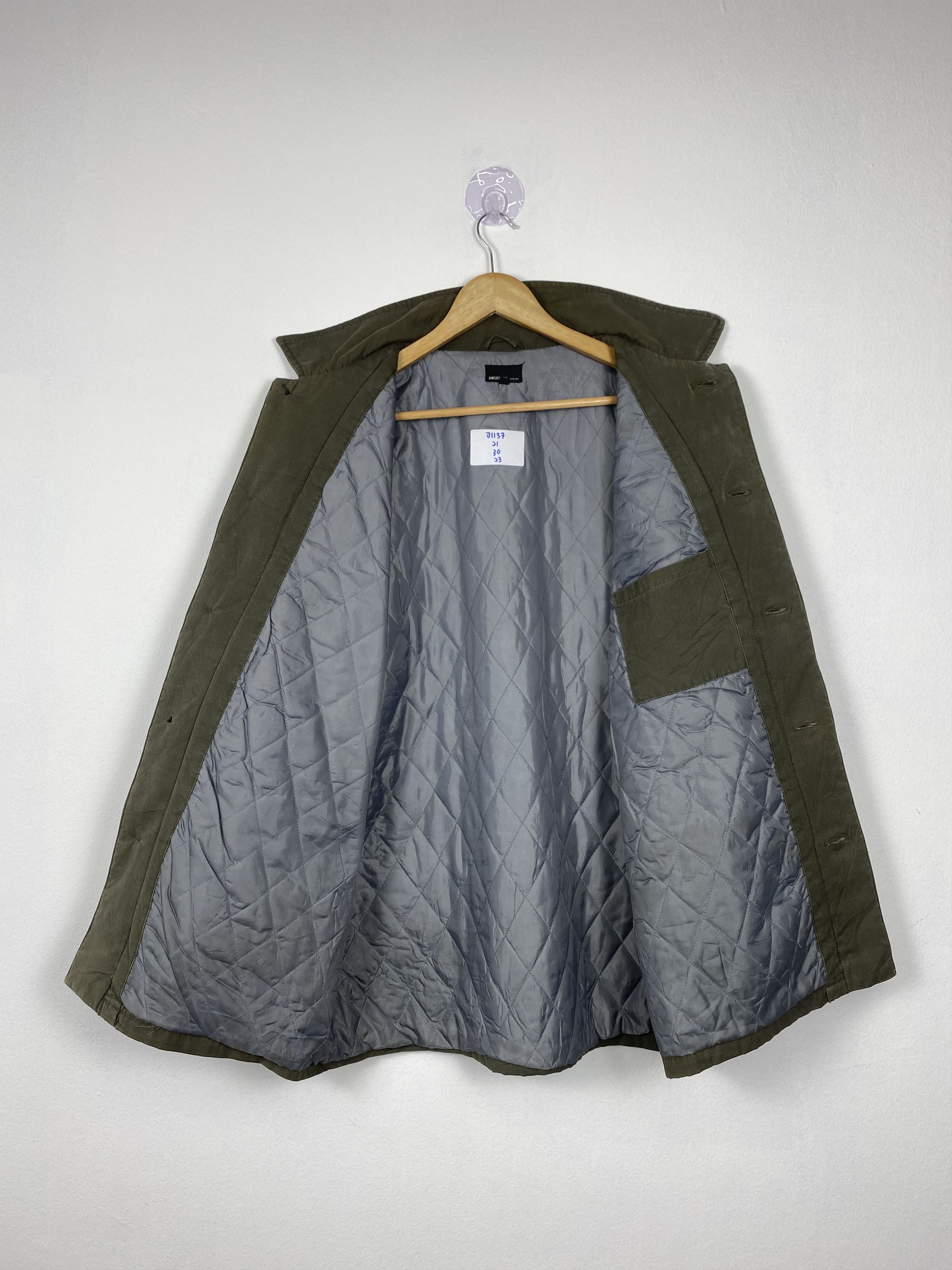 Japanese Brand Vintage ANCESTRESS Quilted Lining Jacket J1137 Size US S / EU 44-46 / 1 - 5 Thumbnail