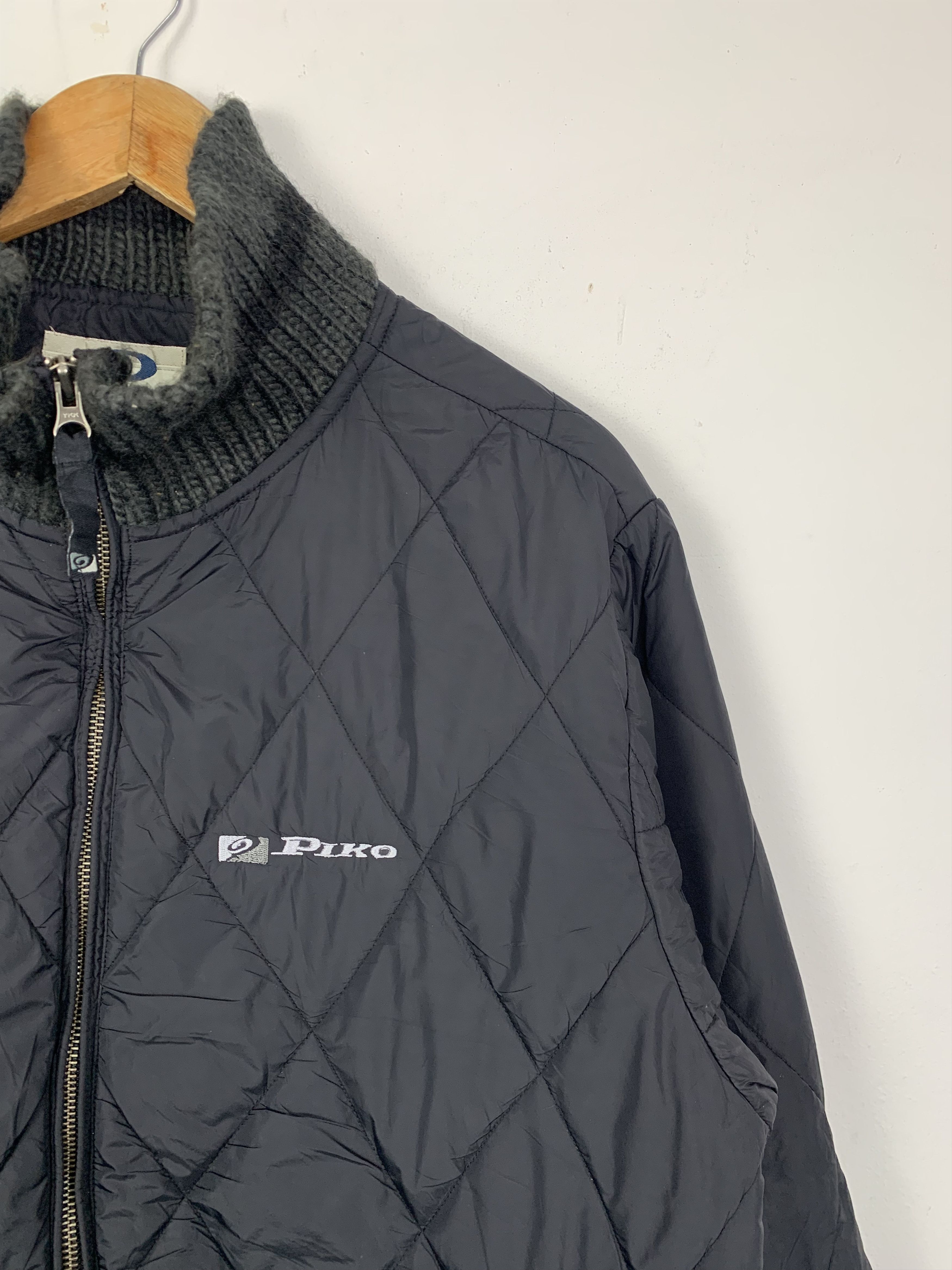 Japanese Brand Vintage Piko Quilted Zip Up Jackets J0603 Size US M / EU 48-50 / 2 - 4 Thumbnail