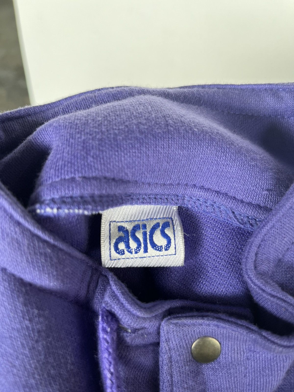 Asics Vintage 90s Asics Half Button Sweatshirt Size US L / EU 52-54 / 3 - 5 Thumbnail