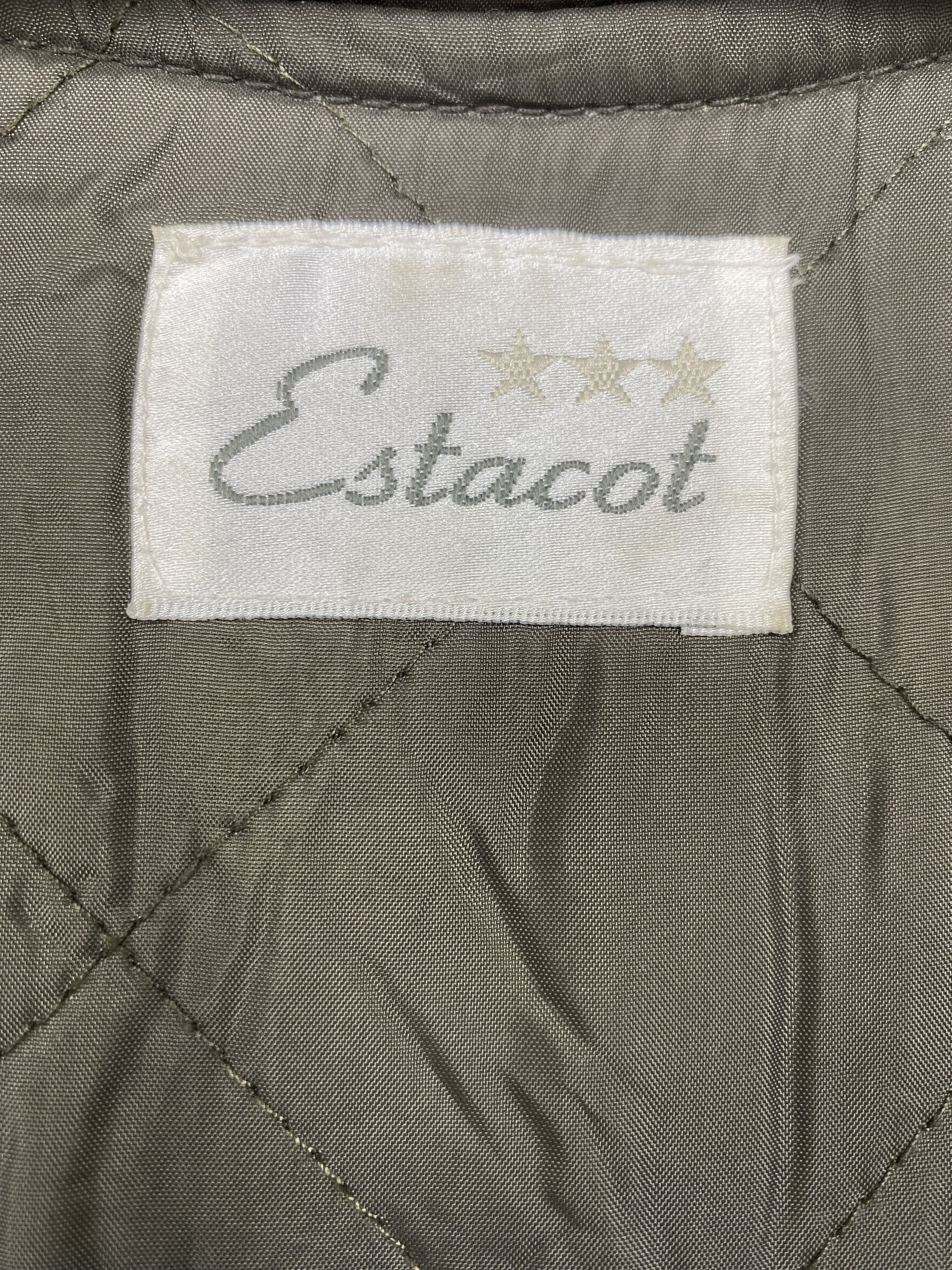 Japanese Brand Vintage ESTACOT Quilted Lining Hoodie Jacket J1128 Size US S / EU 44-46 / 1 - 9 Thumbnail