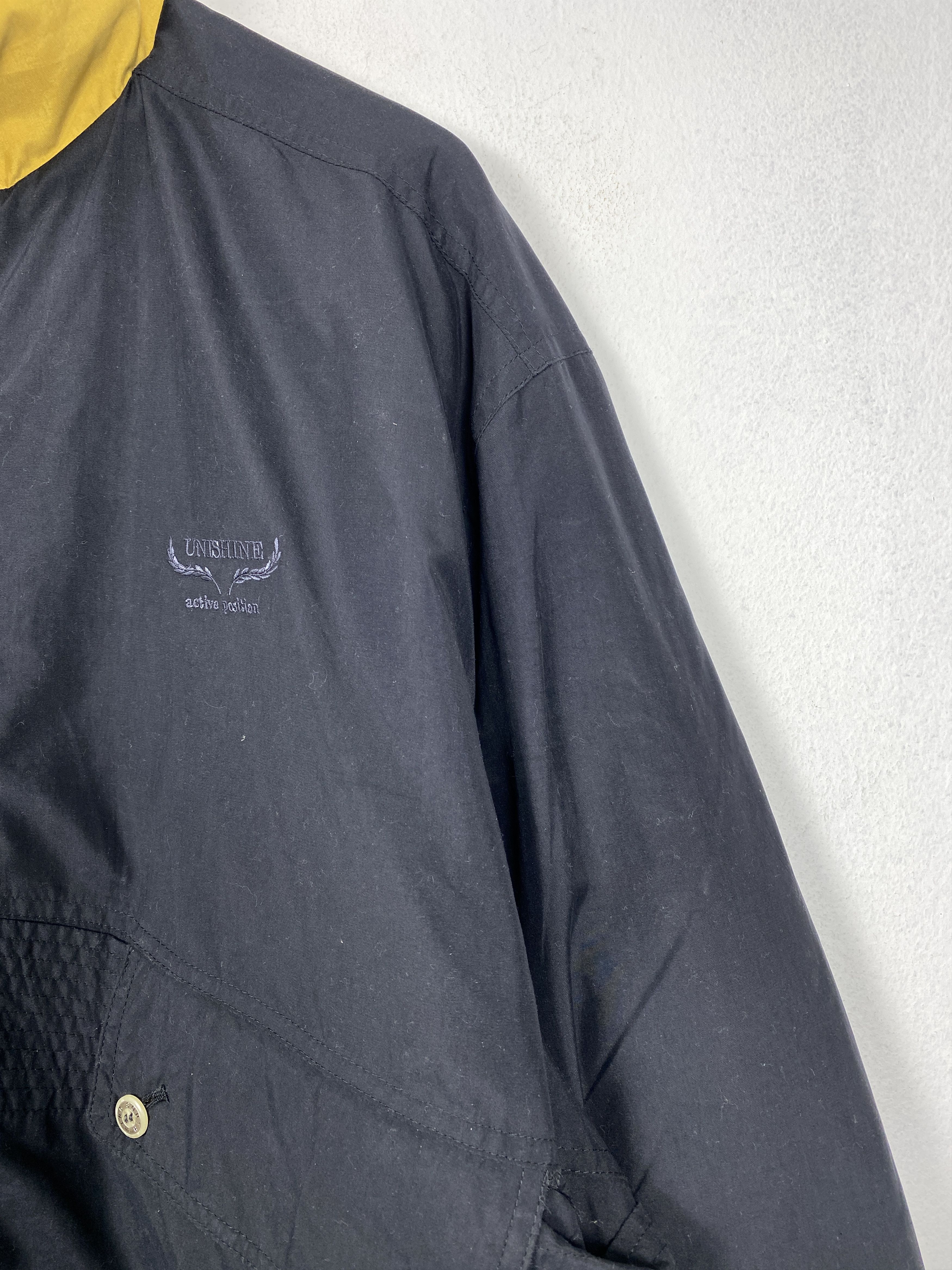 Japanese Brand Vintage Unishine Quilted Lining Zip Up Jacket J1146 Size US XL / EU 56 / 4 - 3 Thumbnail