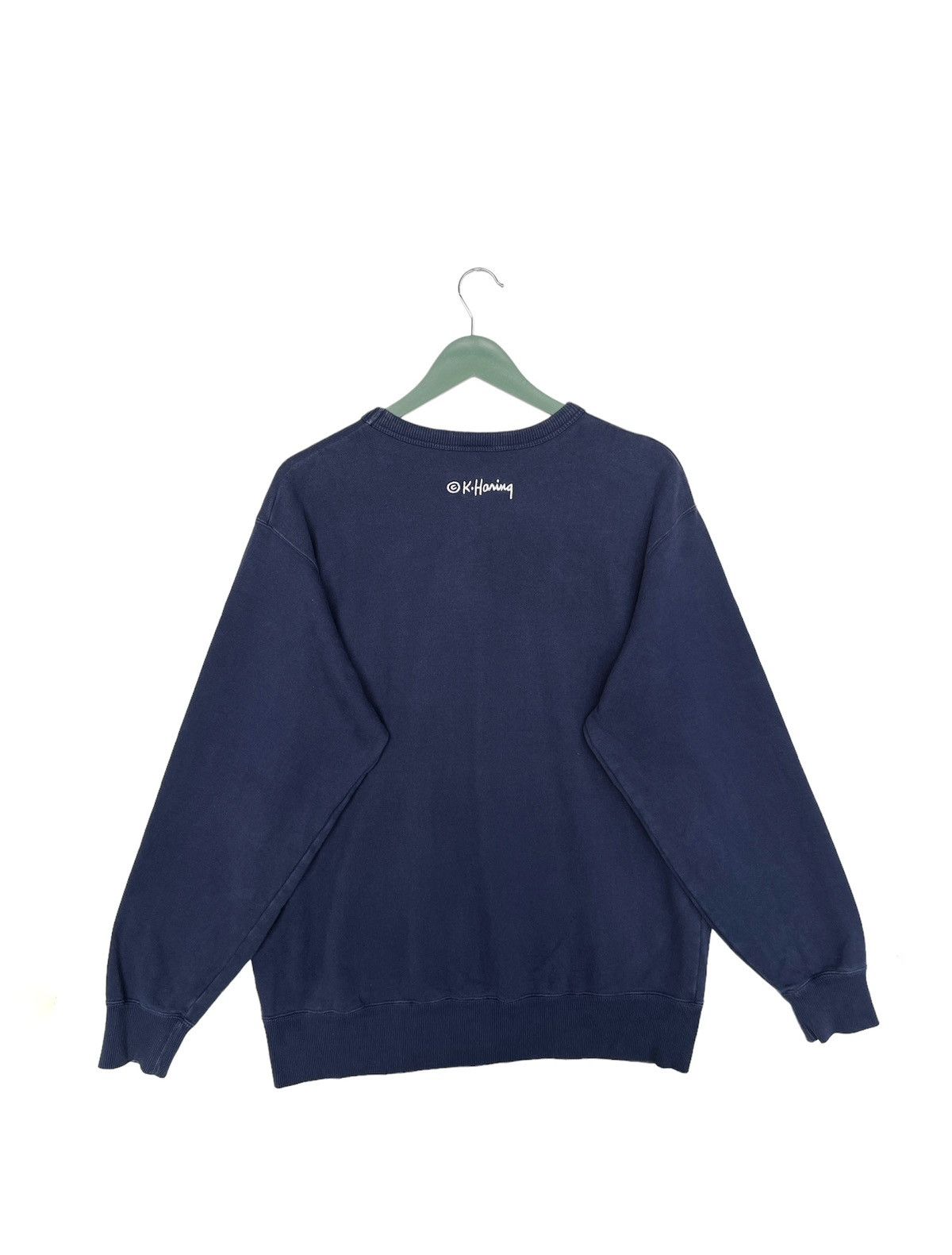 Keith Haring Vintage Y2K Keith Haring Art Sweatshirt Size US L / EU 52-54 / 3 - 2 Thumbnail