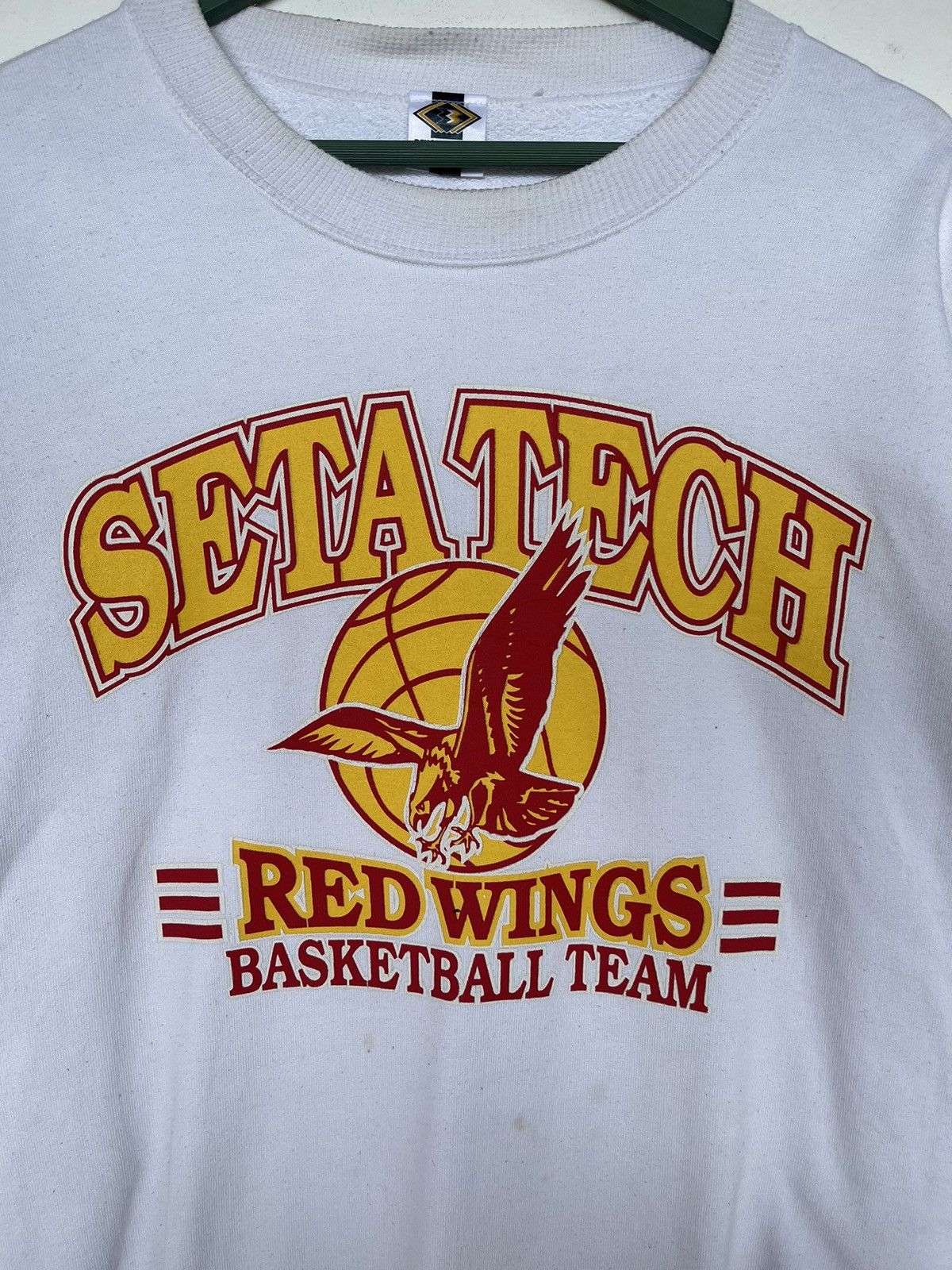 Vintage Vintage Y2K Seta Tech Red Wings Basketball Sweatshirt Size US XXL / EU 58 / 5 - 3 Thumbnail