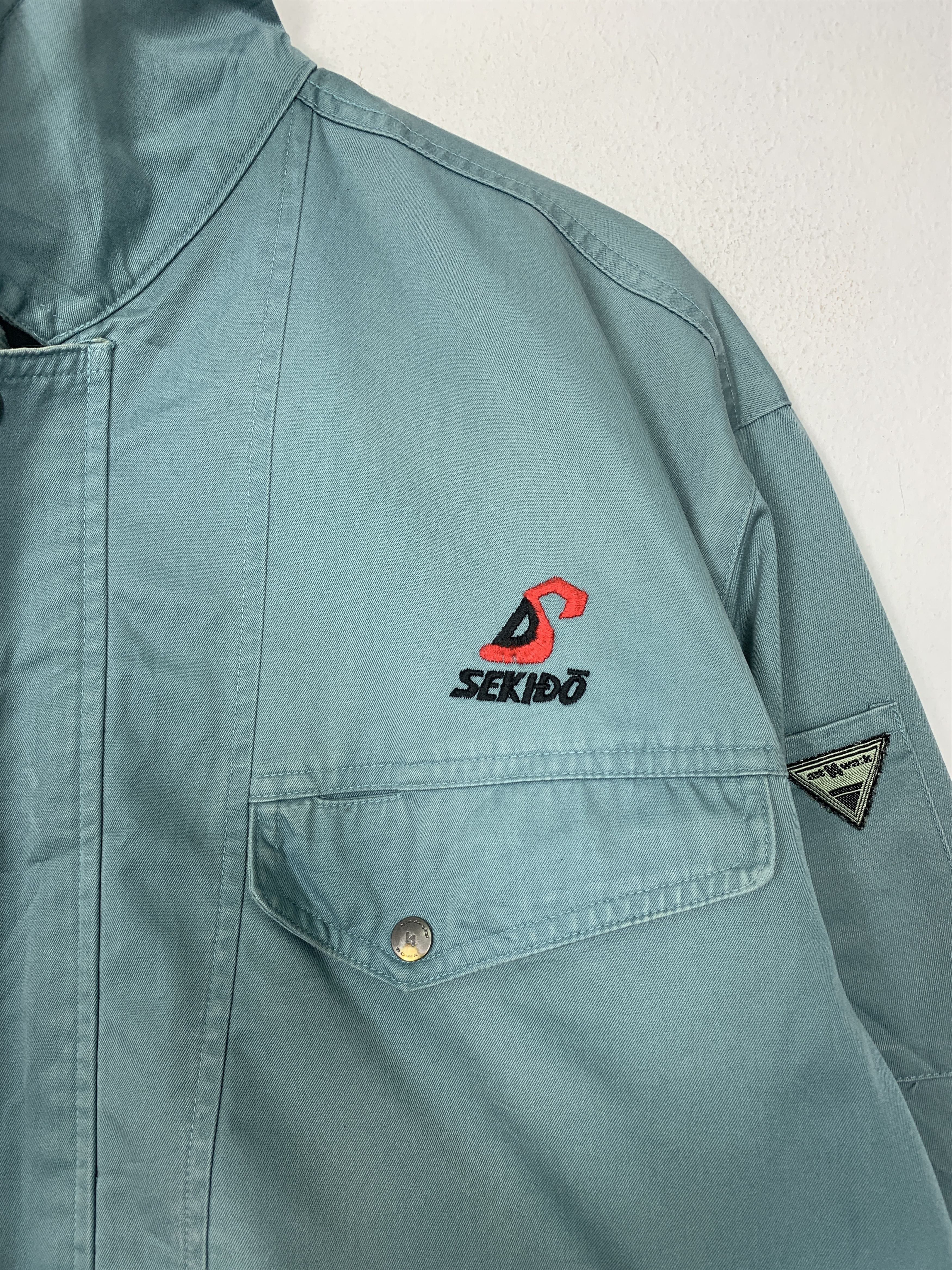 Japanese Brand Vintage VIvasowa Sekido Multi Pocket Workers Jacket J1484 Size US M / EU 48-50 / 2 - 3 Thumbnail