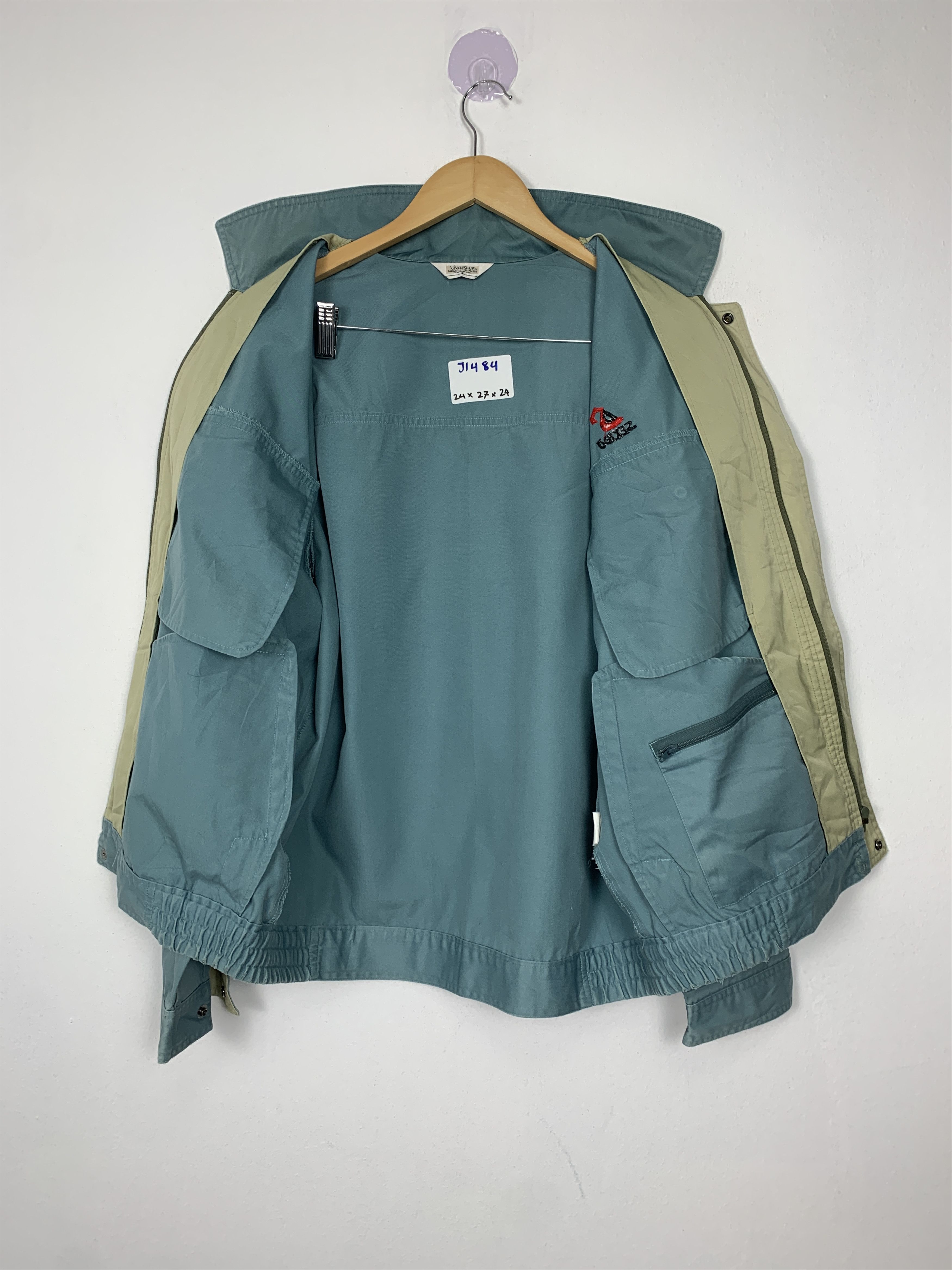 Japanese Brand Vintage VIvasowa Sekido Multi Pocket Workers Jacket J1484 Size US M / EU 48-50 / 2 - 9 Thumbnail