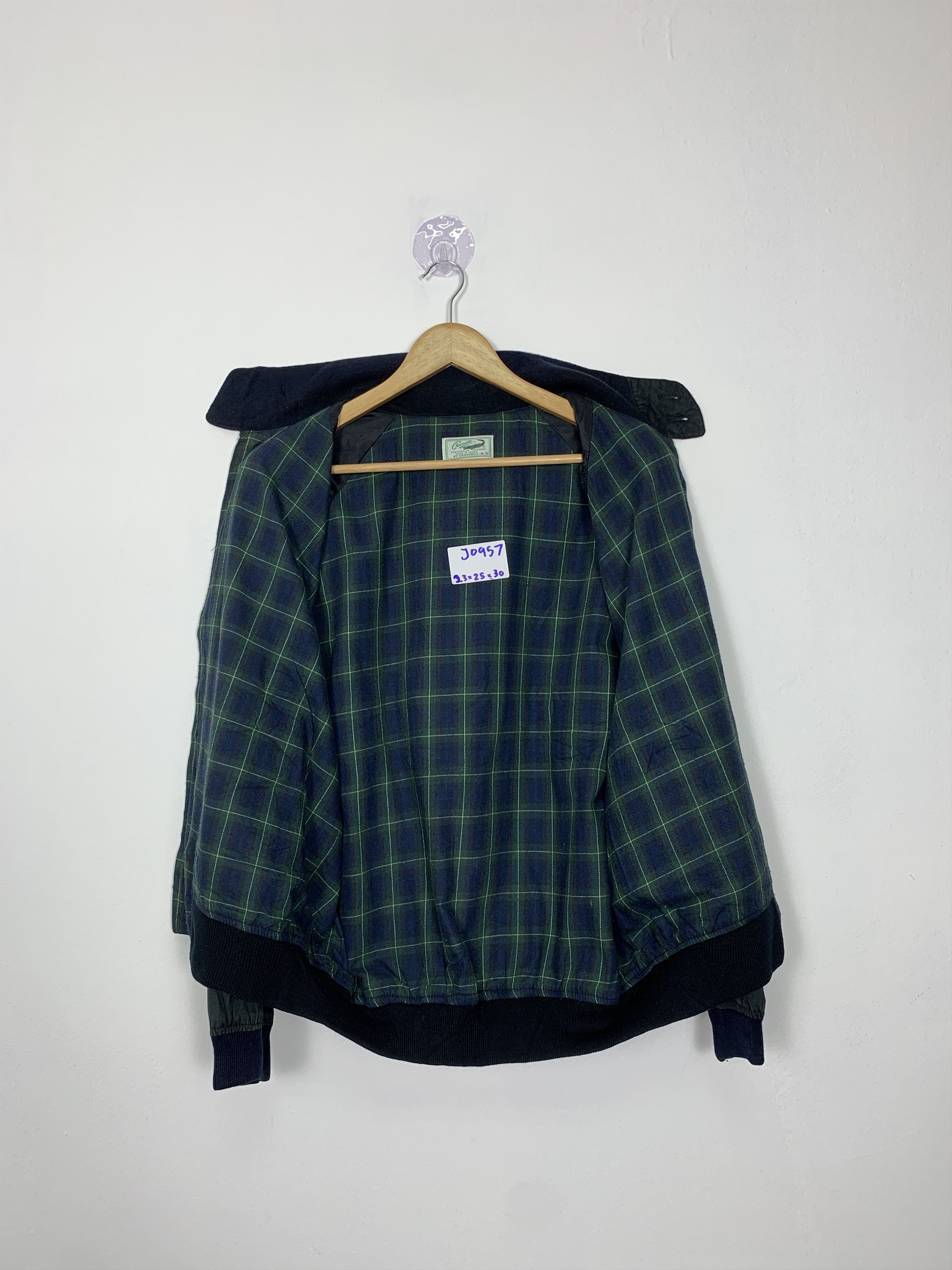 Japanese Brand Vintage CROCODILE Zip Flannel Lining Jacket J0957 Size US S / EU 44-46 / 1 - 8 Thumbnail