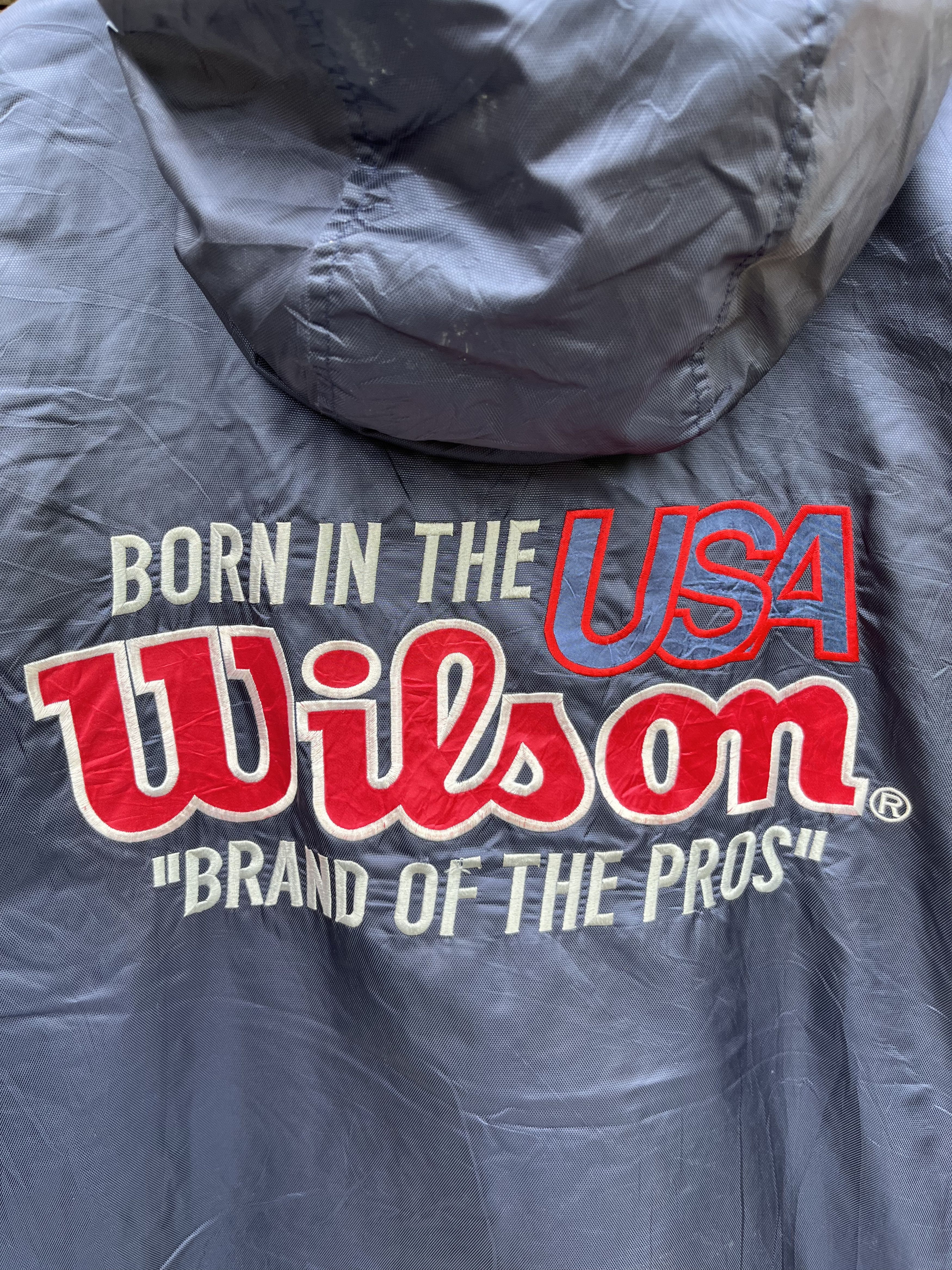 Vintage Vintage 90s Wilson Long Jacket Size US XL / EU 56 / 4 - 9 Thumbnail