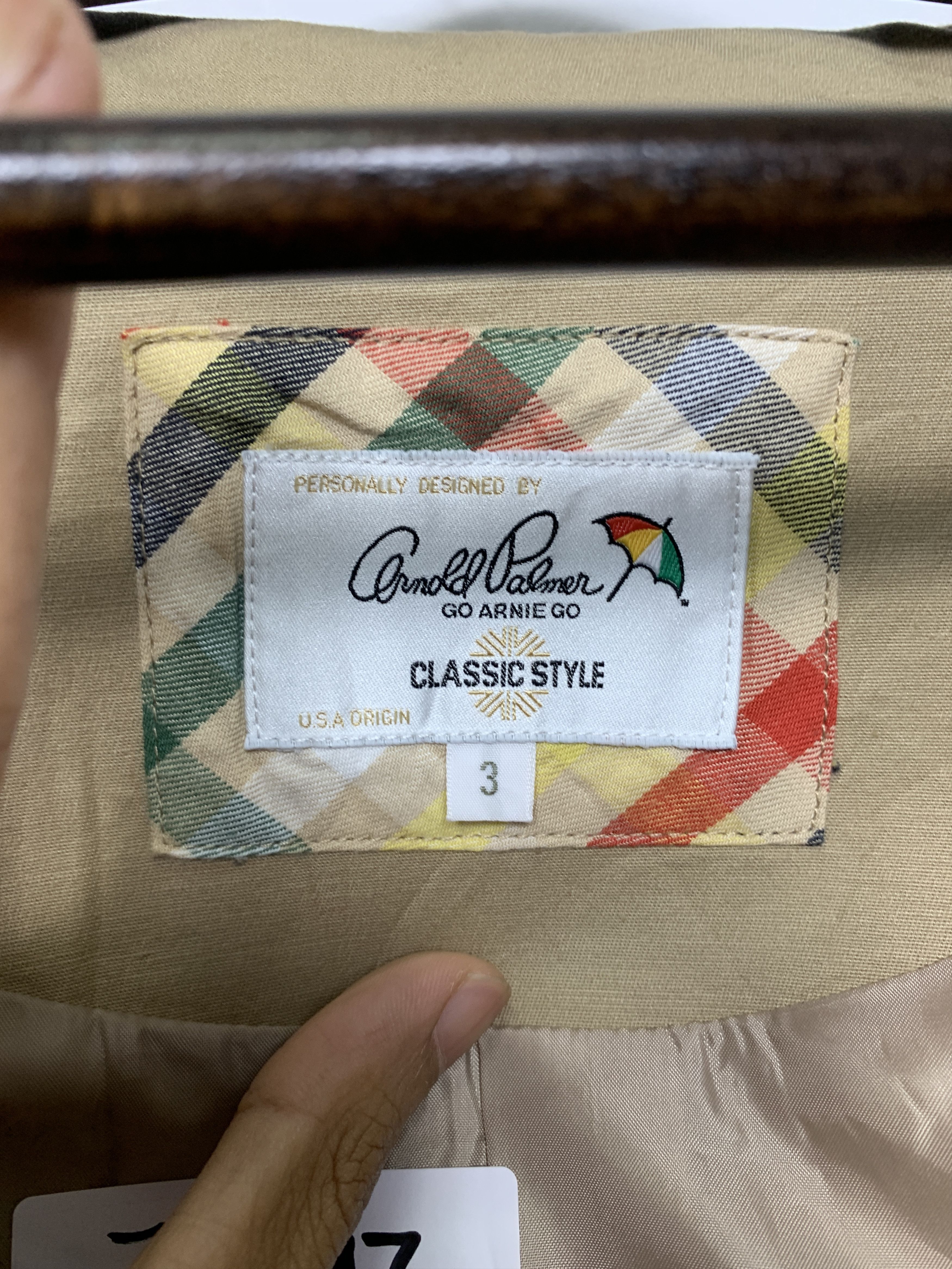 Vintage Vintage ARNOLD PALMER USA ORIGIN Jacket J0797 Size US S / EU 44-46 / 1 - 11 Thumbnail