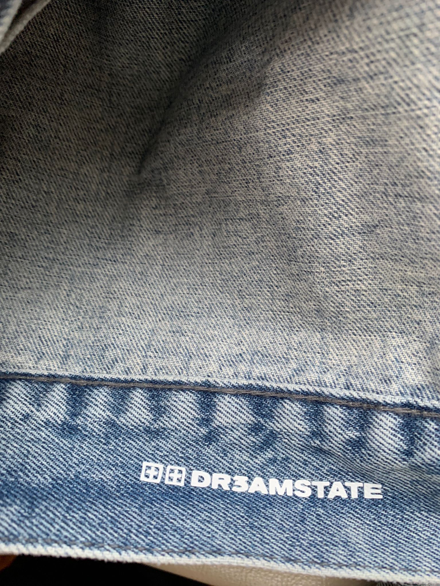 Ksubi Distressed Denim Jacket in Light Blue Size US XXL / EU 58 / 5 - 14 Thumbnail