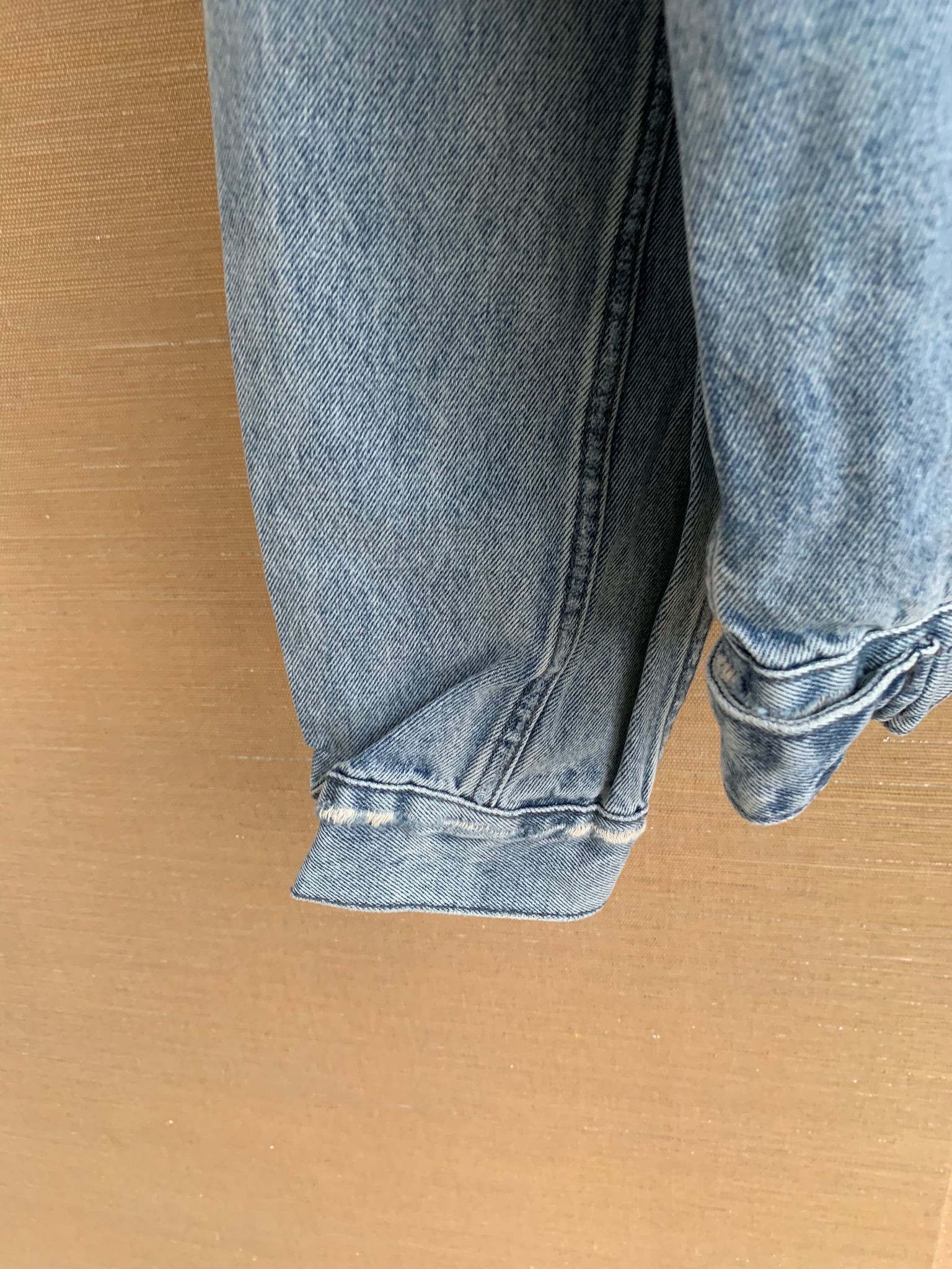 Ksubi Distressed Denim Jacket in Light Blue Size US XXL / EU 58 / 5 - 6 Thumbnail