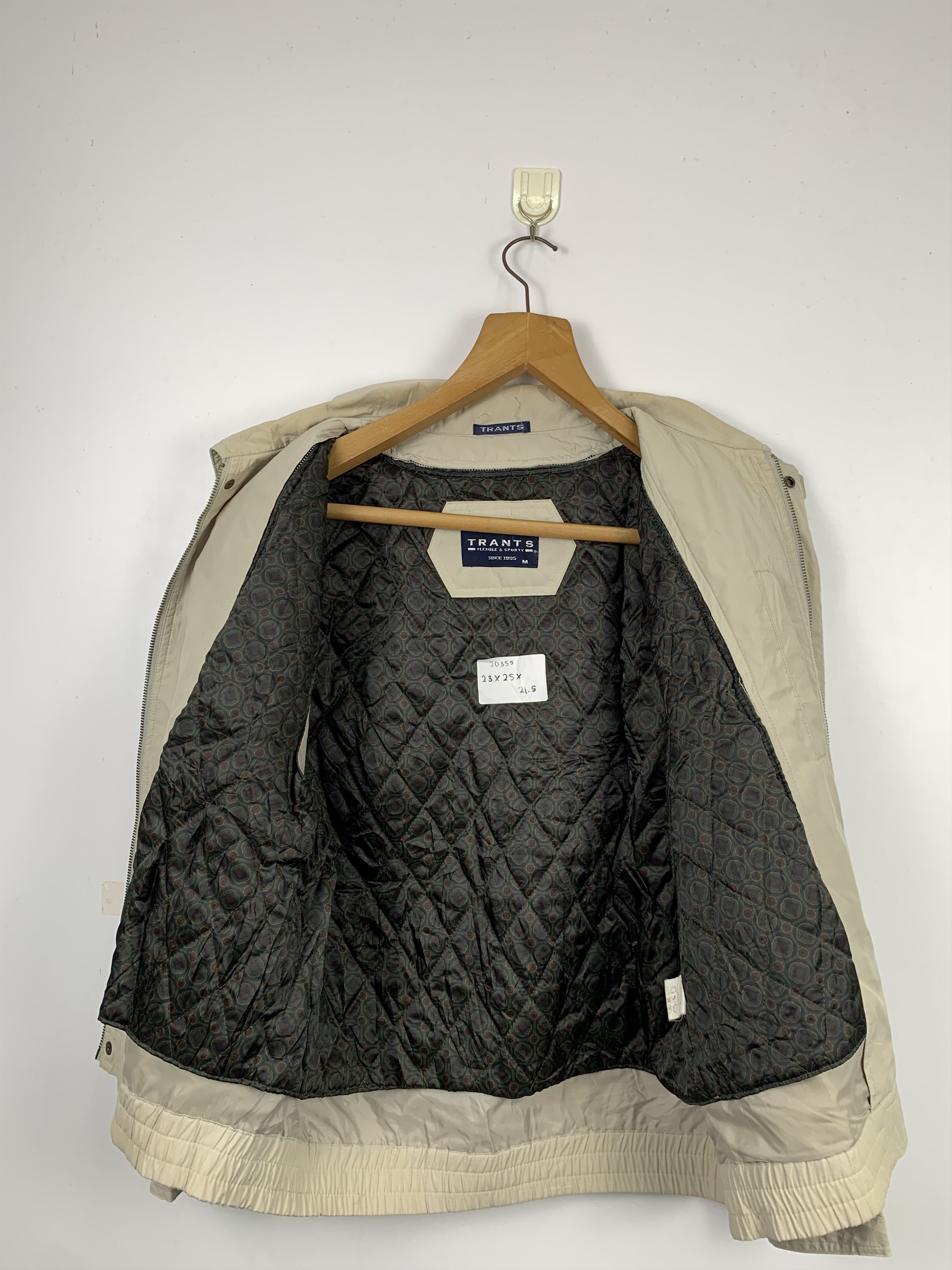 Japanese Brand × Vintage Vintage TRANTS Quilted Patterned Lining Size US M / EU 48-50 / 2 - 14 Thumbnail