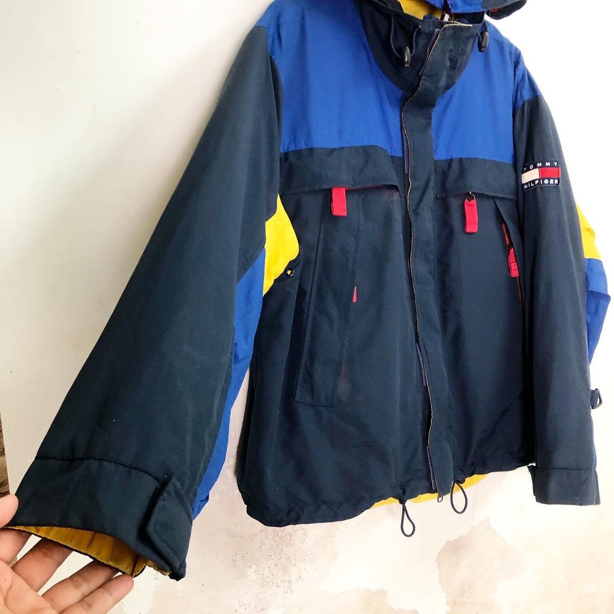 Tommy Hilfiger × Vintage Vintage 90s Tommy Hilfiger Winter Jacket Size US L / EU 52-54 / 3 - 5 Thumbnail