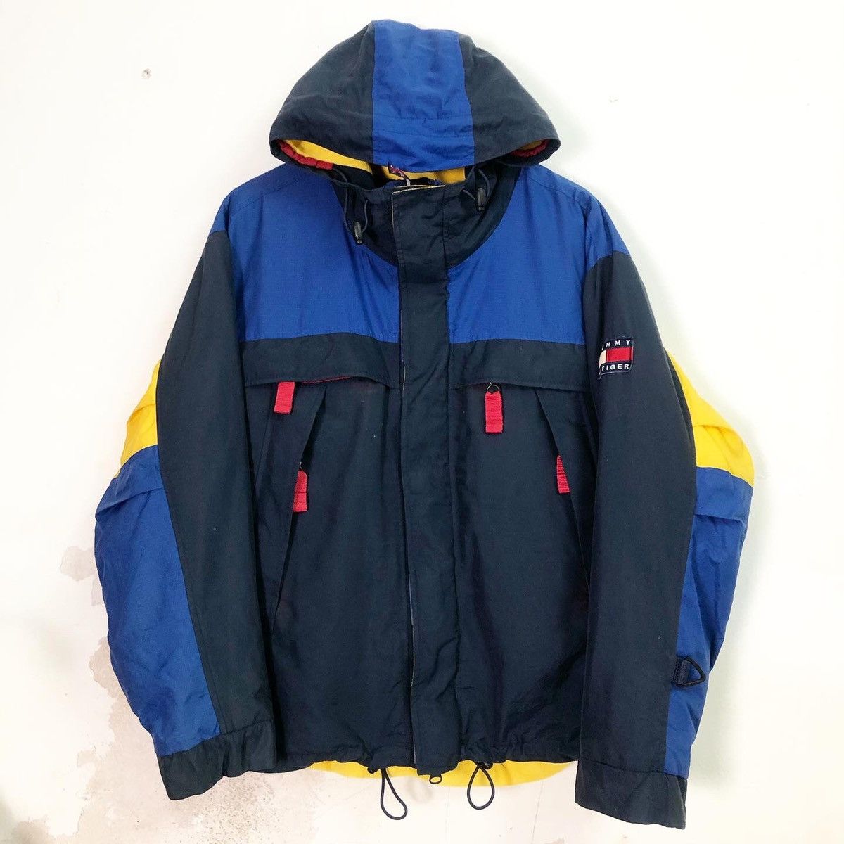 Tommy Hilfiger × Vintage Vintage 90s Tommy Hilfiger Winter Jacket Size US L / EU 52-54 / 3 - 1 Thumbnail