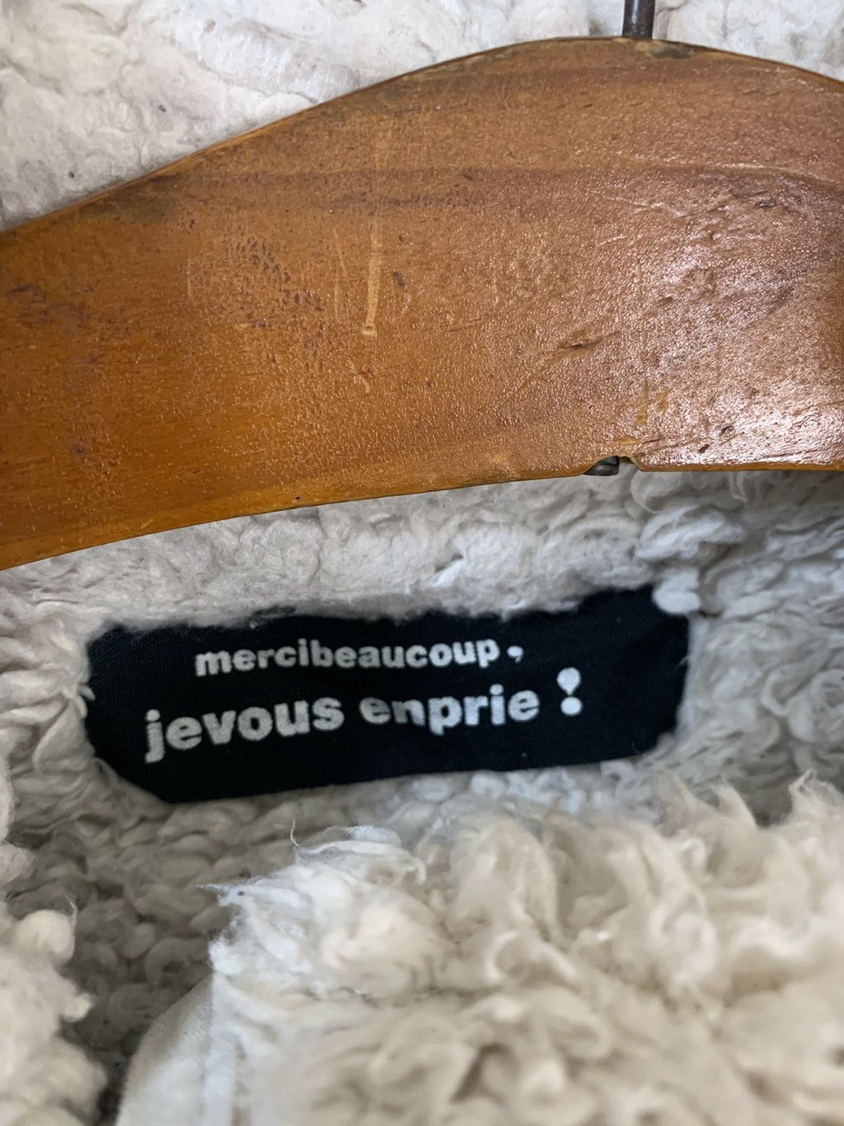 mercibeaucoup Mercibeaucoup Jevous Enprie Fleece Hoodie Jacket Size S / US 4 / IT 40 - 5 Thumbnail