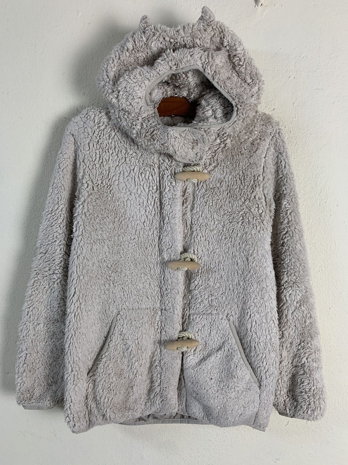 Mercibeaucoup Jevous Enprie Fleece Hoodie Jacket