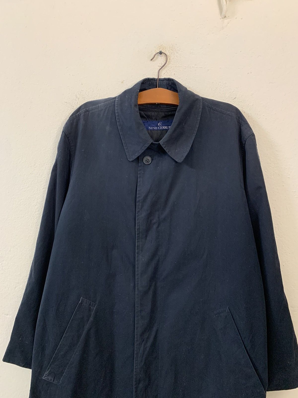 Cerruti 1881 Nino Cerruti Long Coat Jacket Size US L / EU 52-54 / 3 - 4 Thumbnail