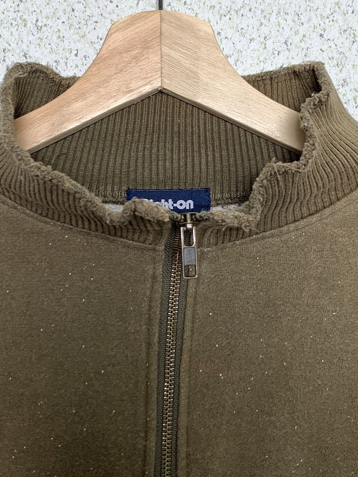 Japanese Brand Right on Zipper Sweater Size US L / EU 52-54 / 3 - 4 Thumbnail